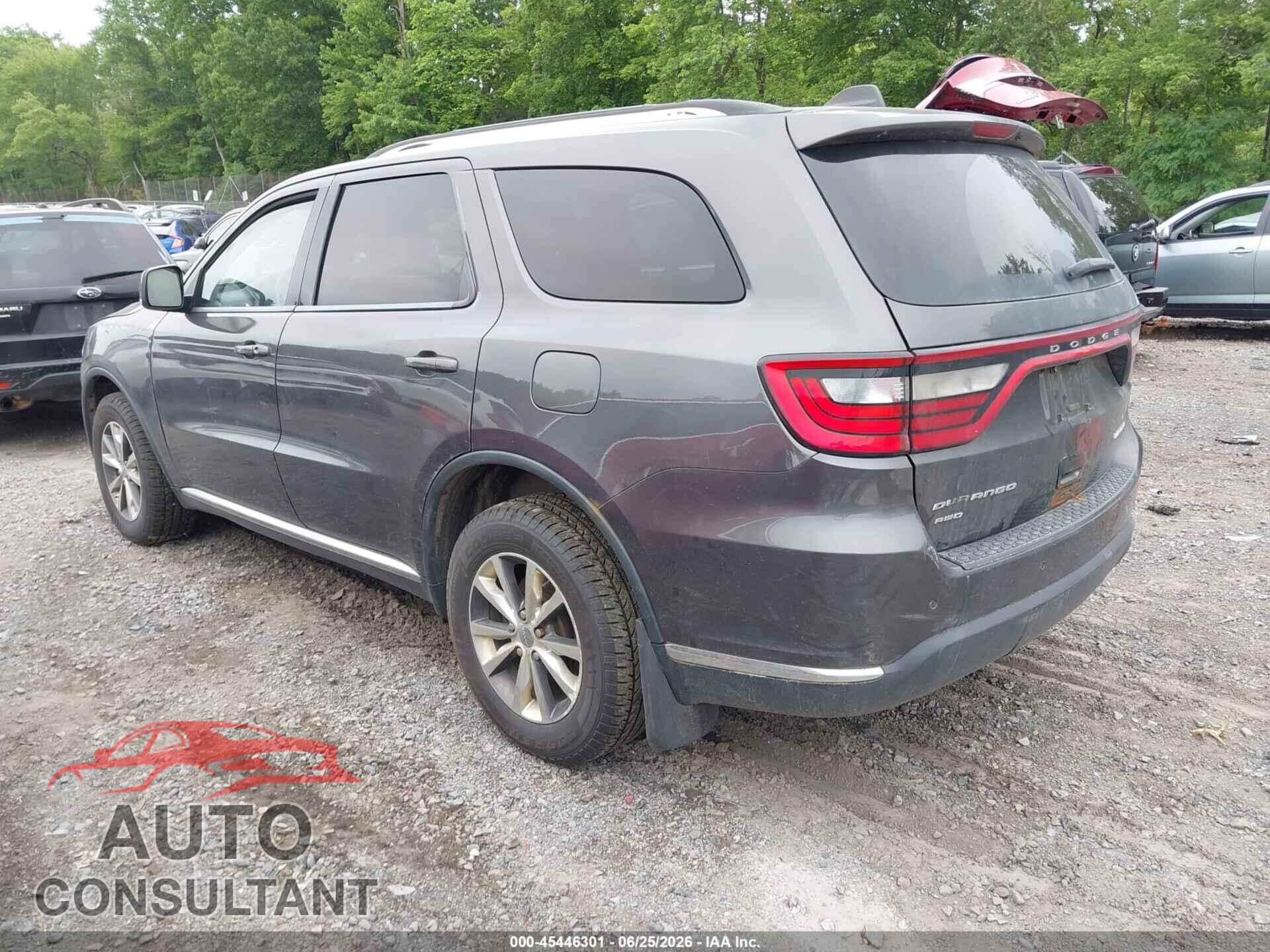 DODGE DURANGO 2016 - 1C4RDJDG4GC353536