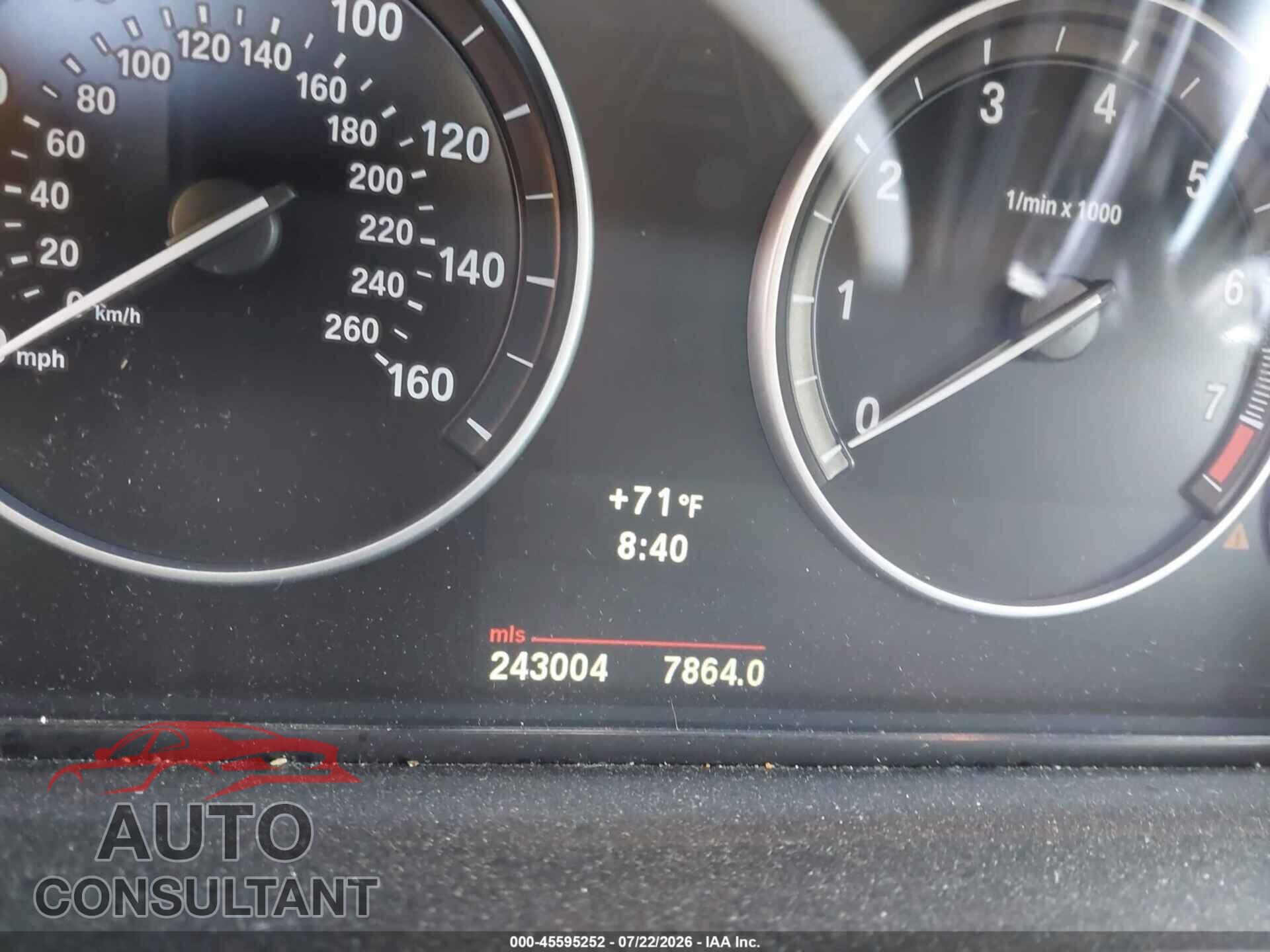 BMW 535I 2012 - WBAFU7C58CDU60693