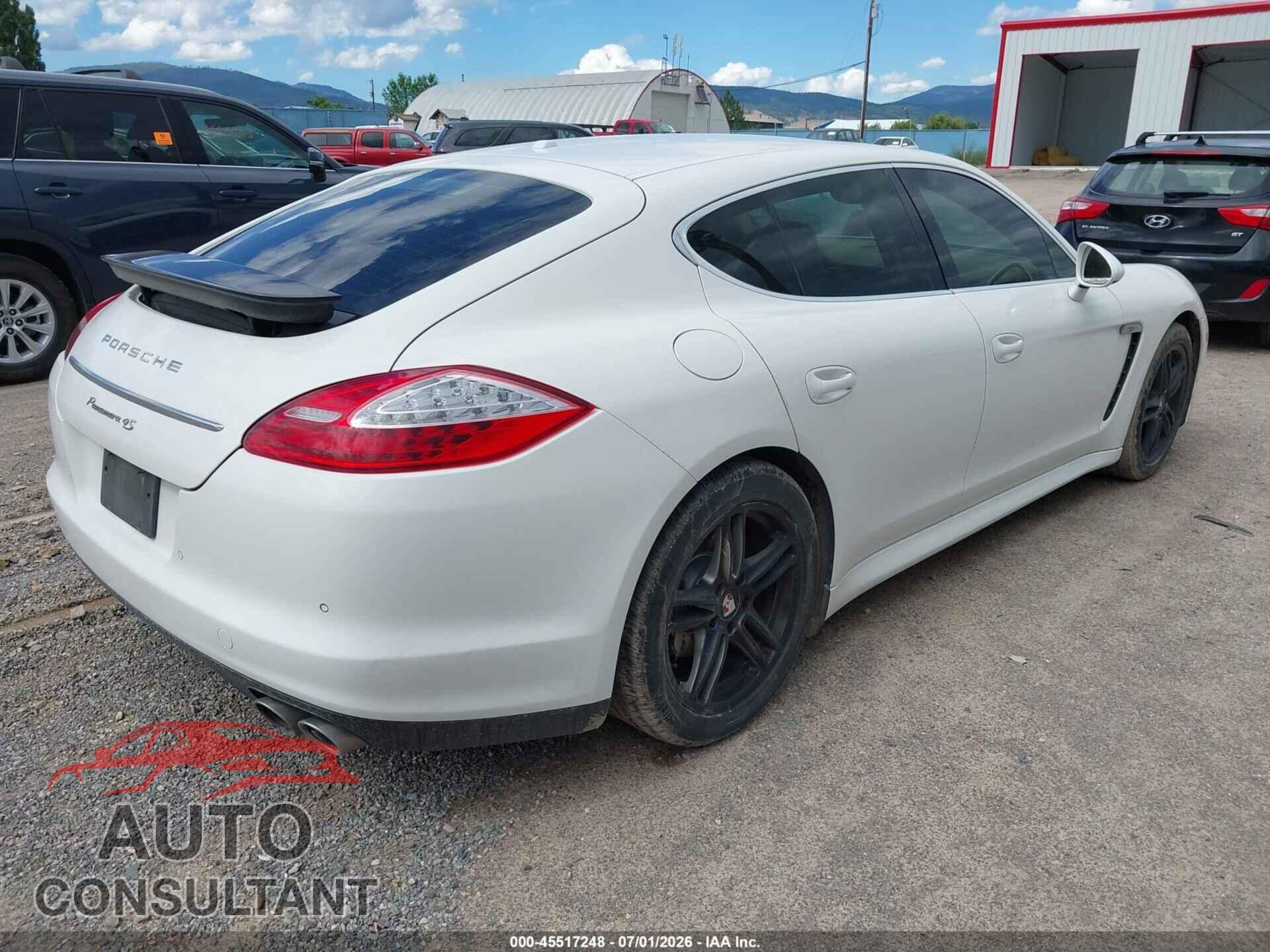 PORSCHE PANAMERA 2011 - WP0AB2A74BL062170