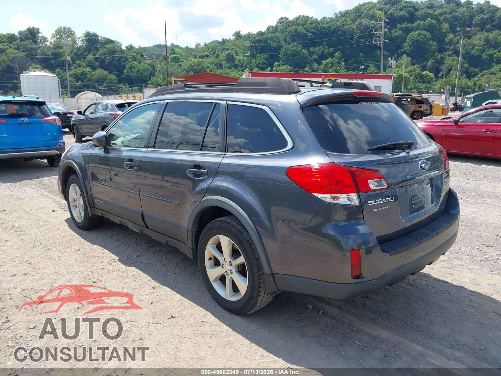 SUBARU OUTBACK 2014 - 4S4BRBLC4E3246292
