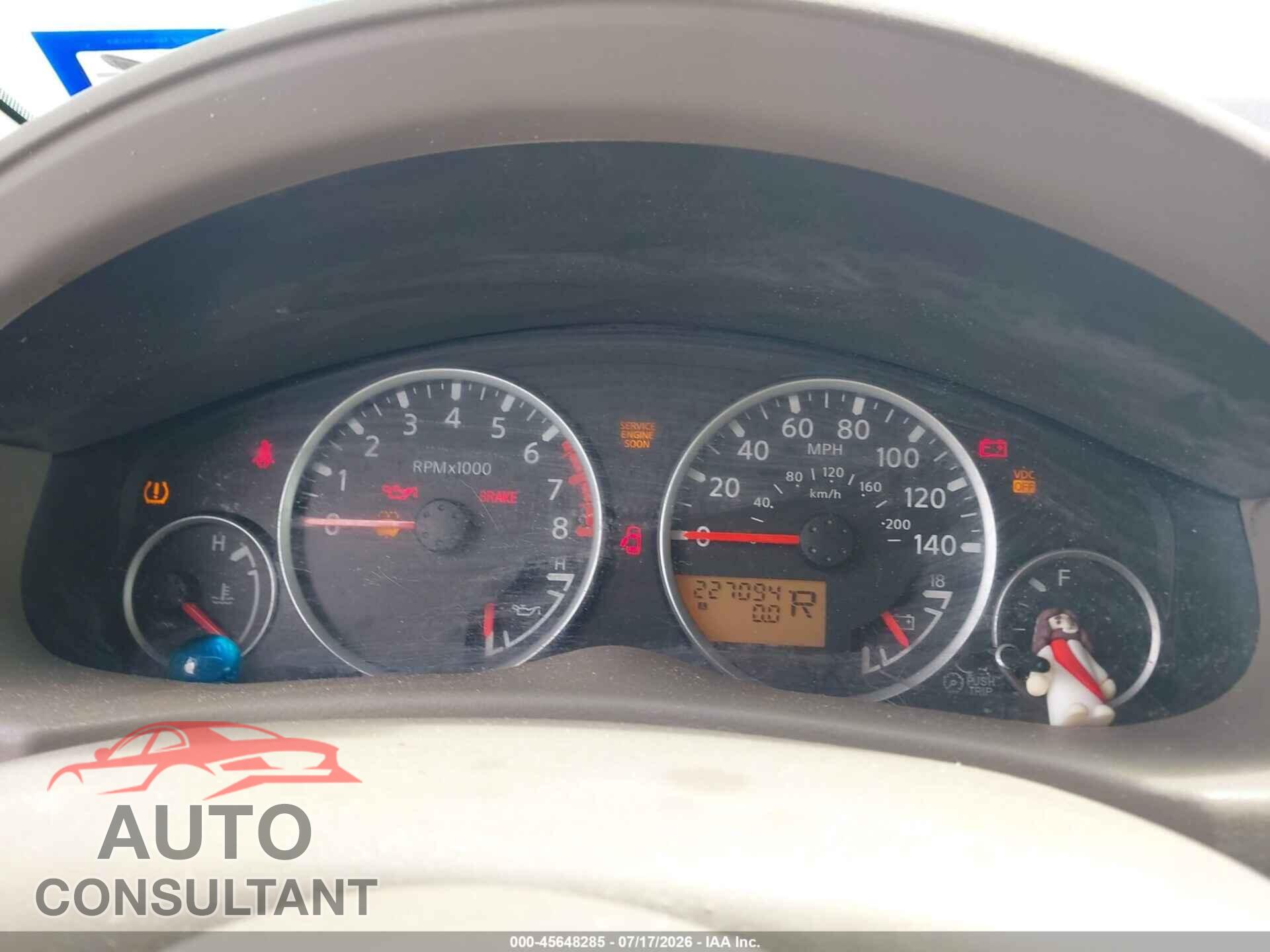 NISSAN PATHFINDER 2010 - 5N1AR1NN8AC600314