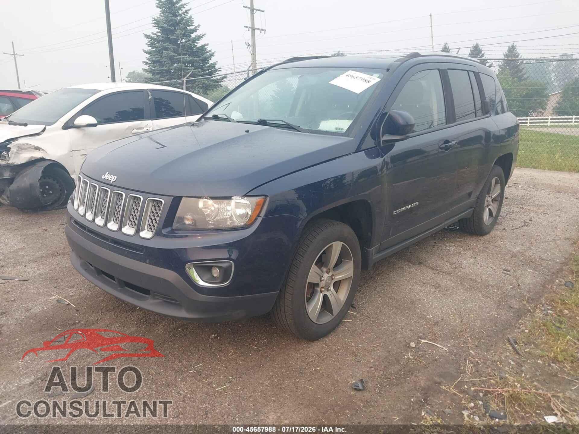 JEEP COMPASS 2017 - 1C4NJDEBXHD112684