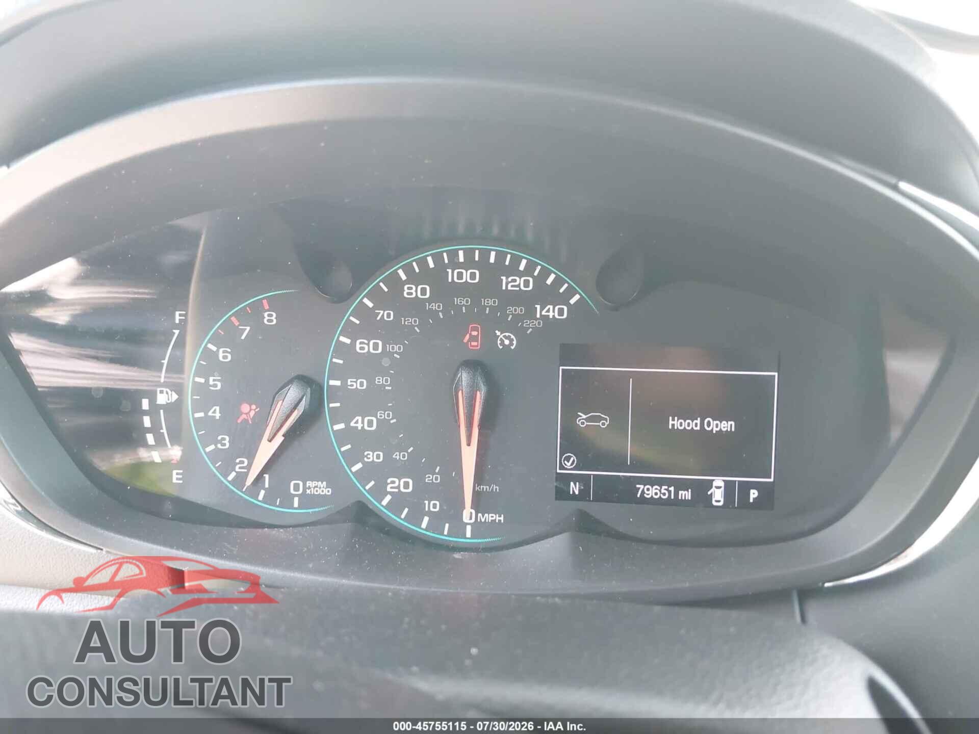 CHEVROLET TRAX 2020 - KL7CJPSB2LB006728