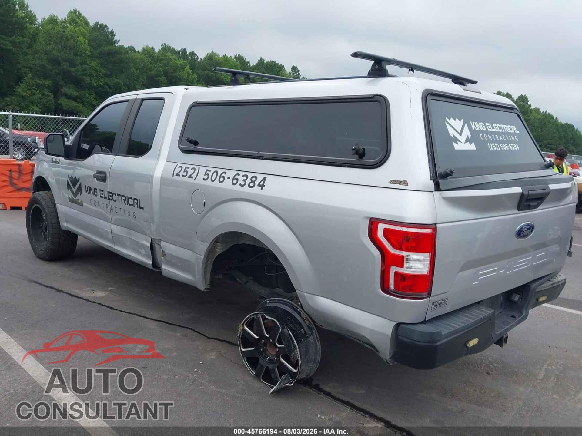 FORD F-150 2019 - 1FTFX1E55KFB36561