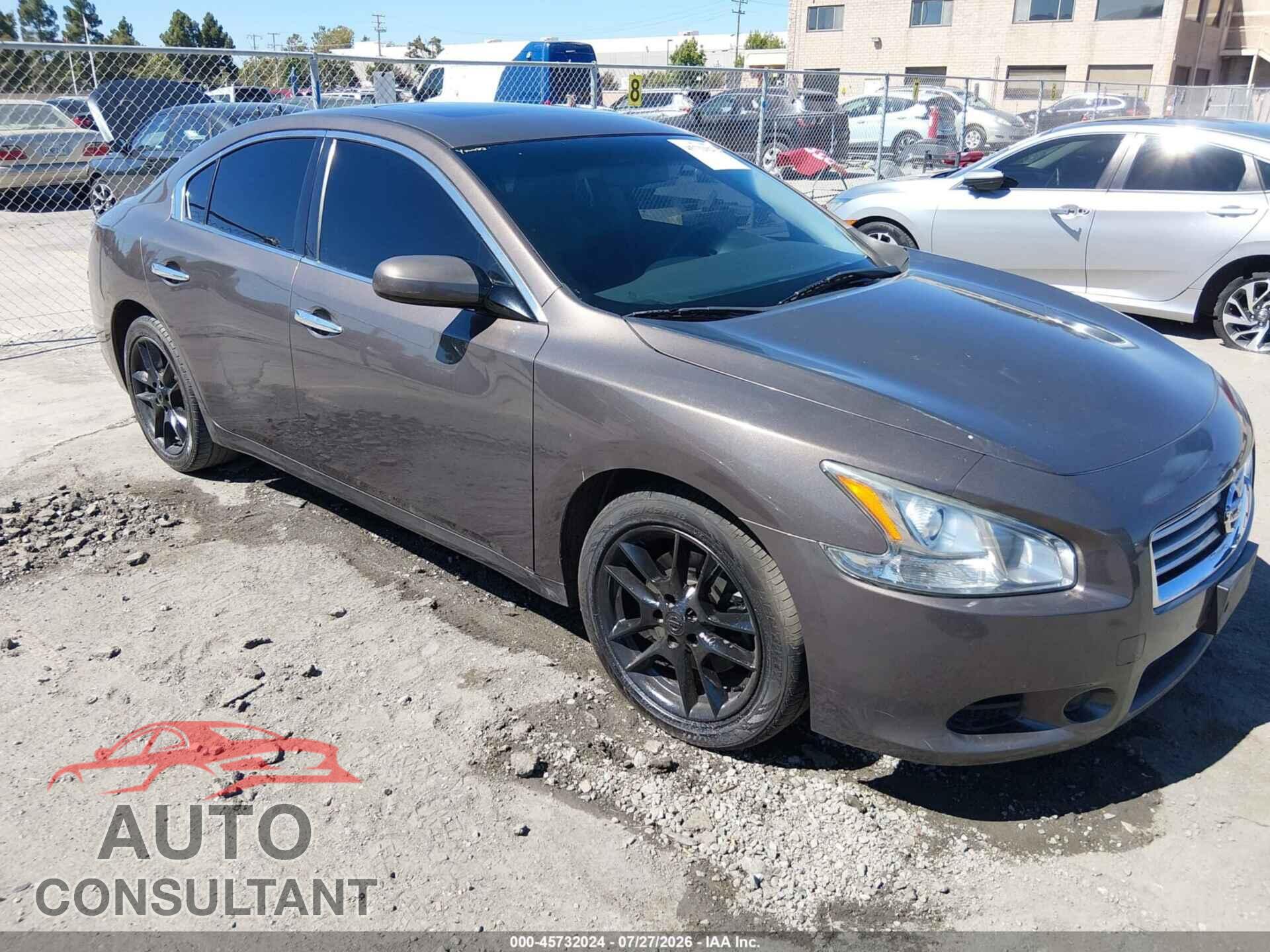 NISSAN MAXIMA 2012 - 1N4AA5AP2CC822088