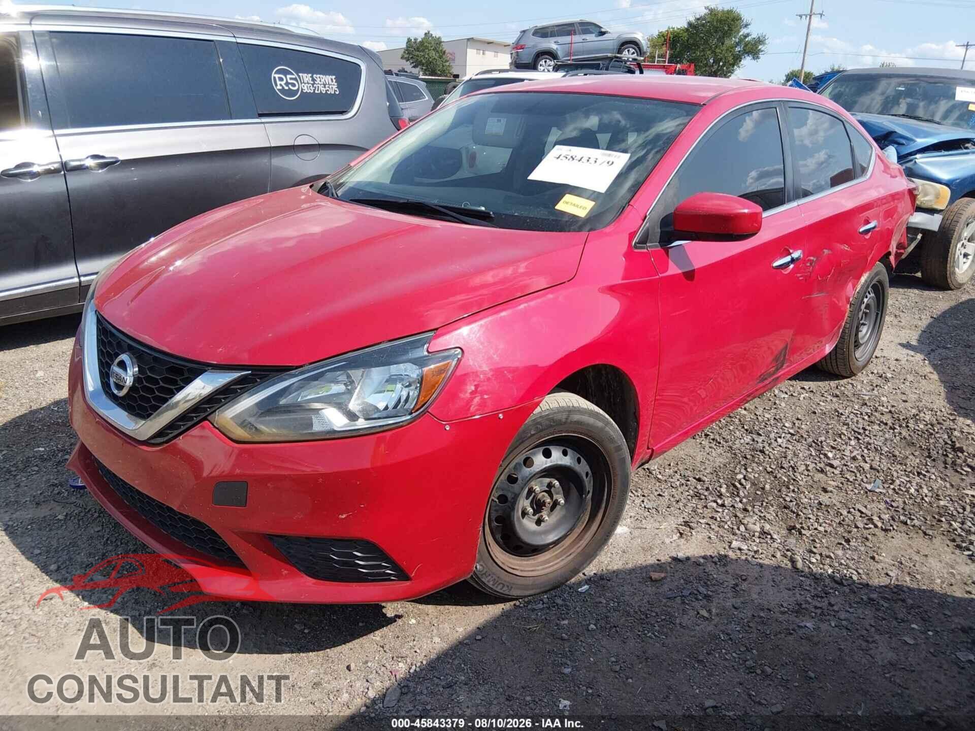NISSAN SENTRA 2017 - 3N1AB7AP1HL693861