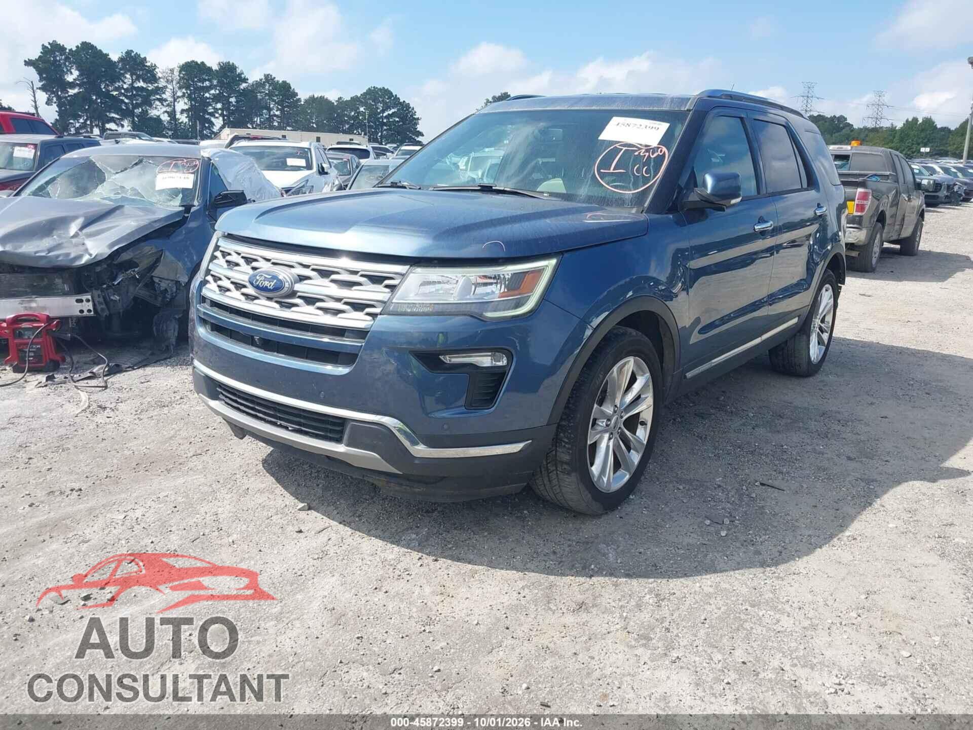 FORD EXPLORER 2019 - 1FM5K7FHXKGB51780