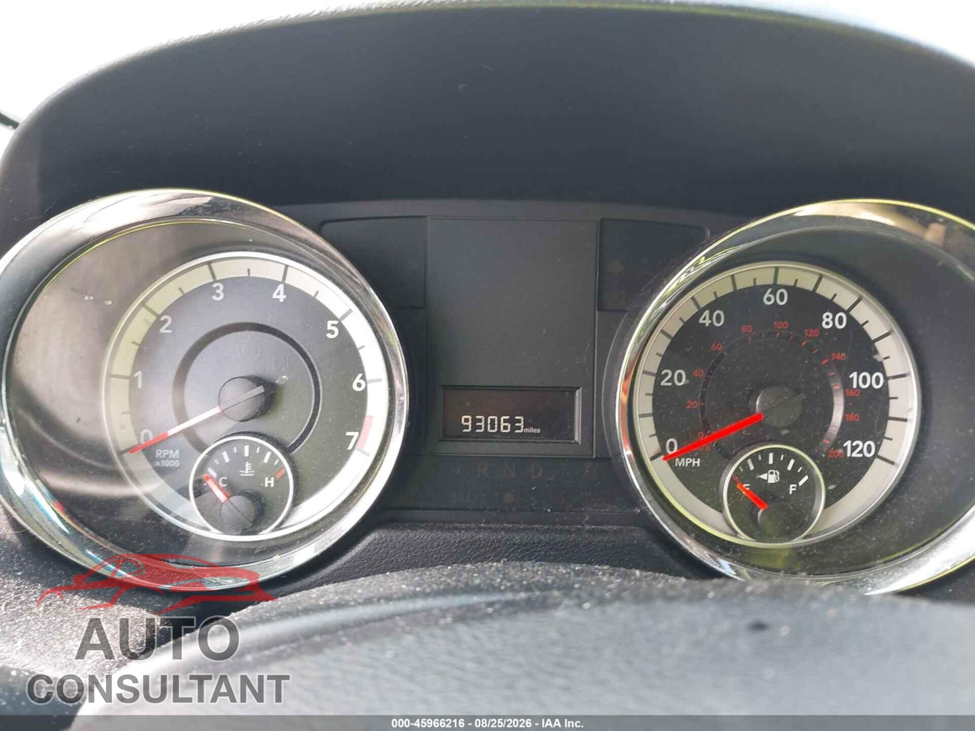 DODGE GRAND CARAVAN 2016 - 2C4RDGBG5GR140320