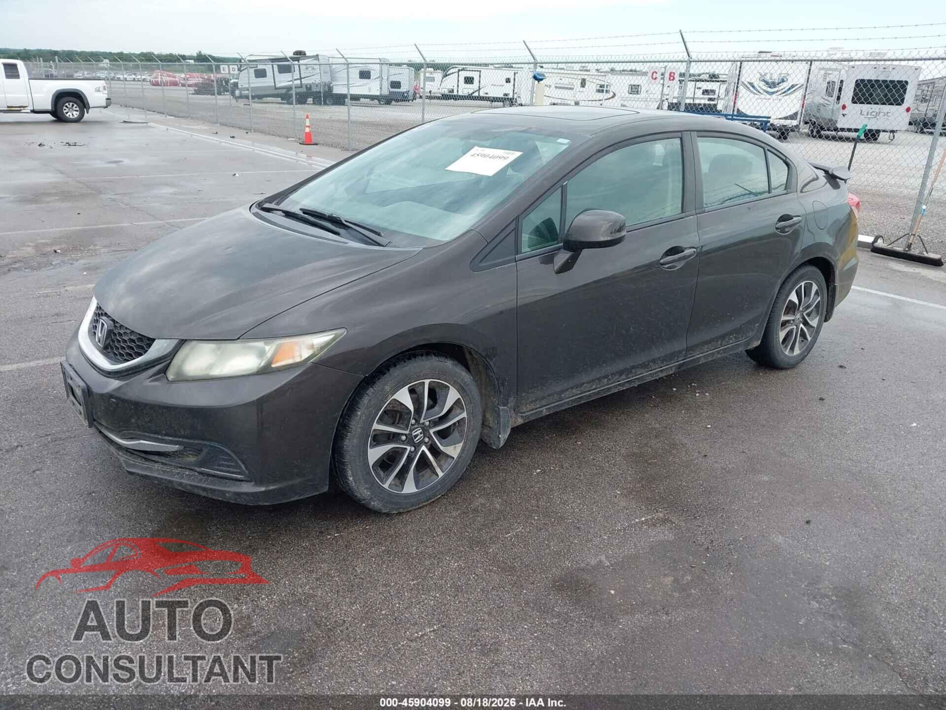 HONDA CIVIC 2013 - 2HGFB2F80DH555661