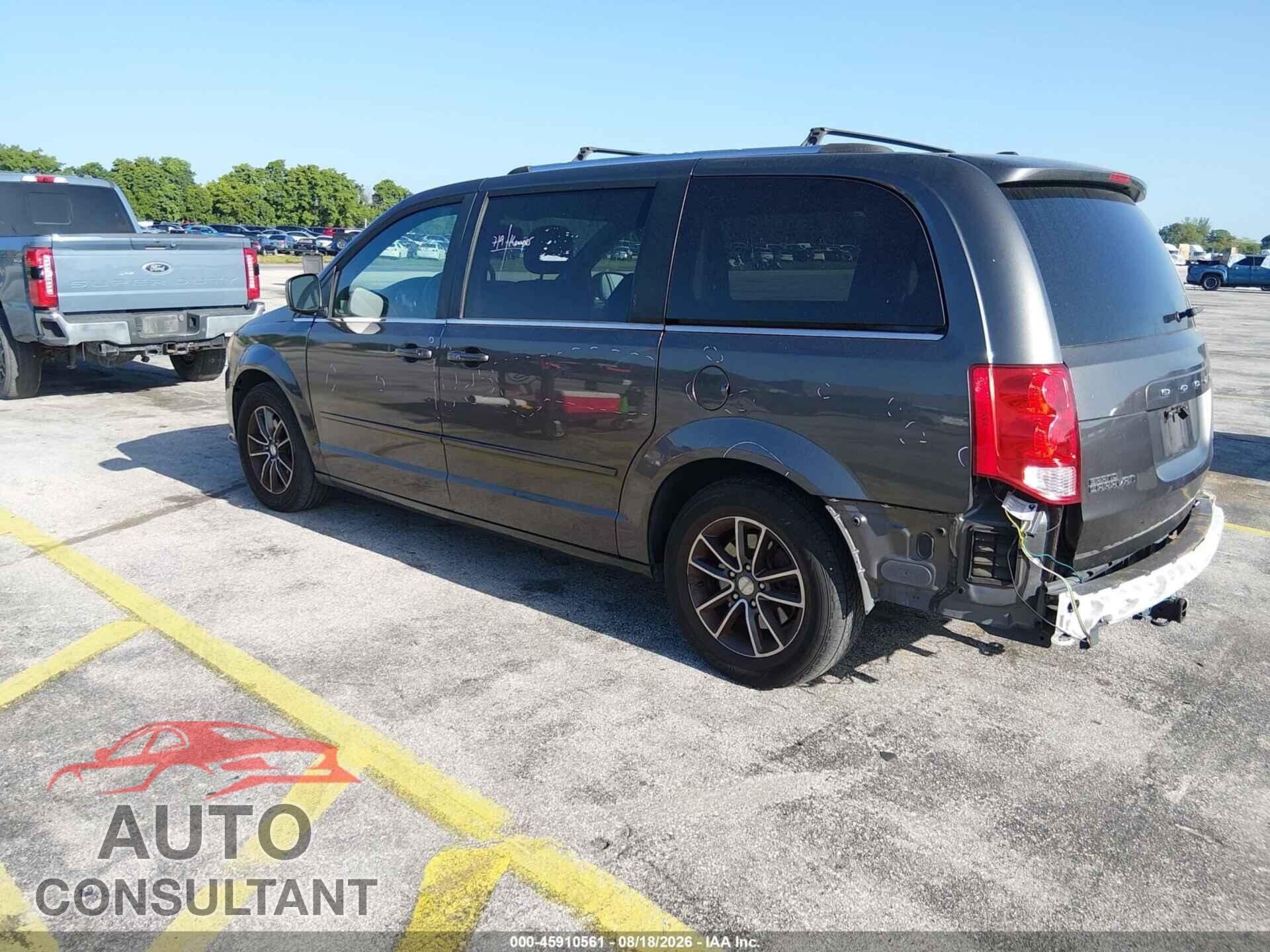 DODGE GRAND CARAVAN 2017 - 2C4RDGCG5HR574236