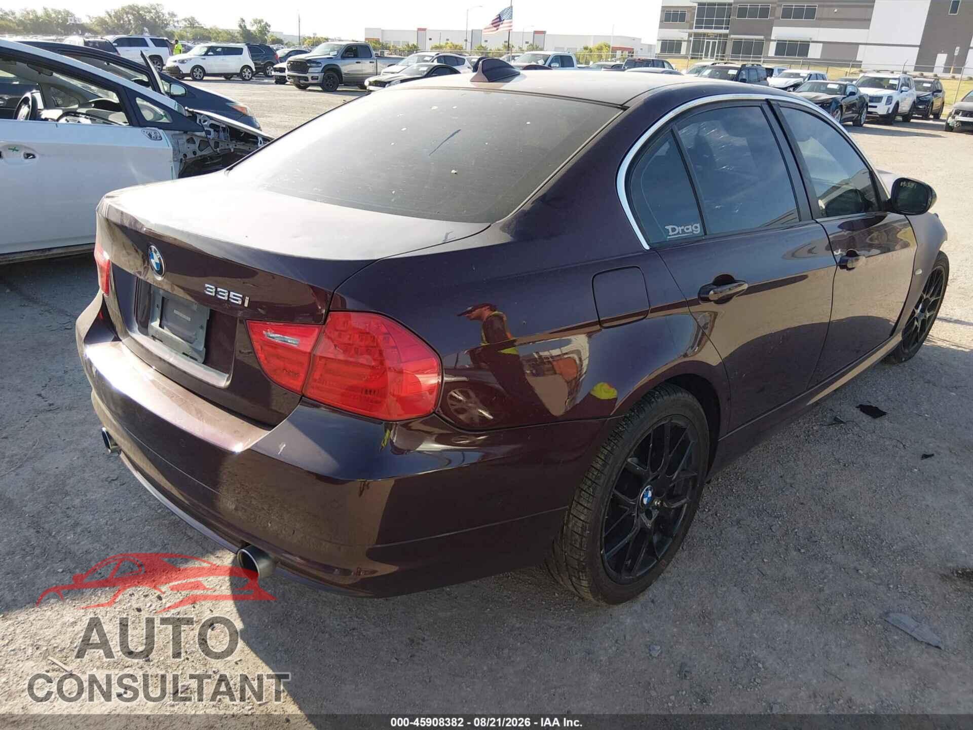BMW 335I 2010 - WBAPL3C54AA409318