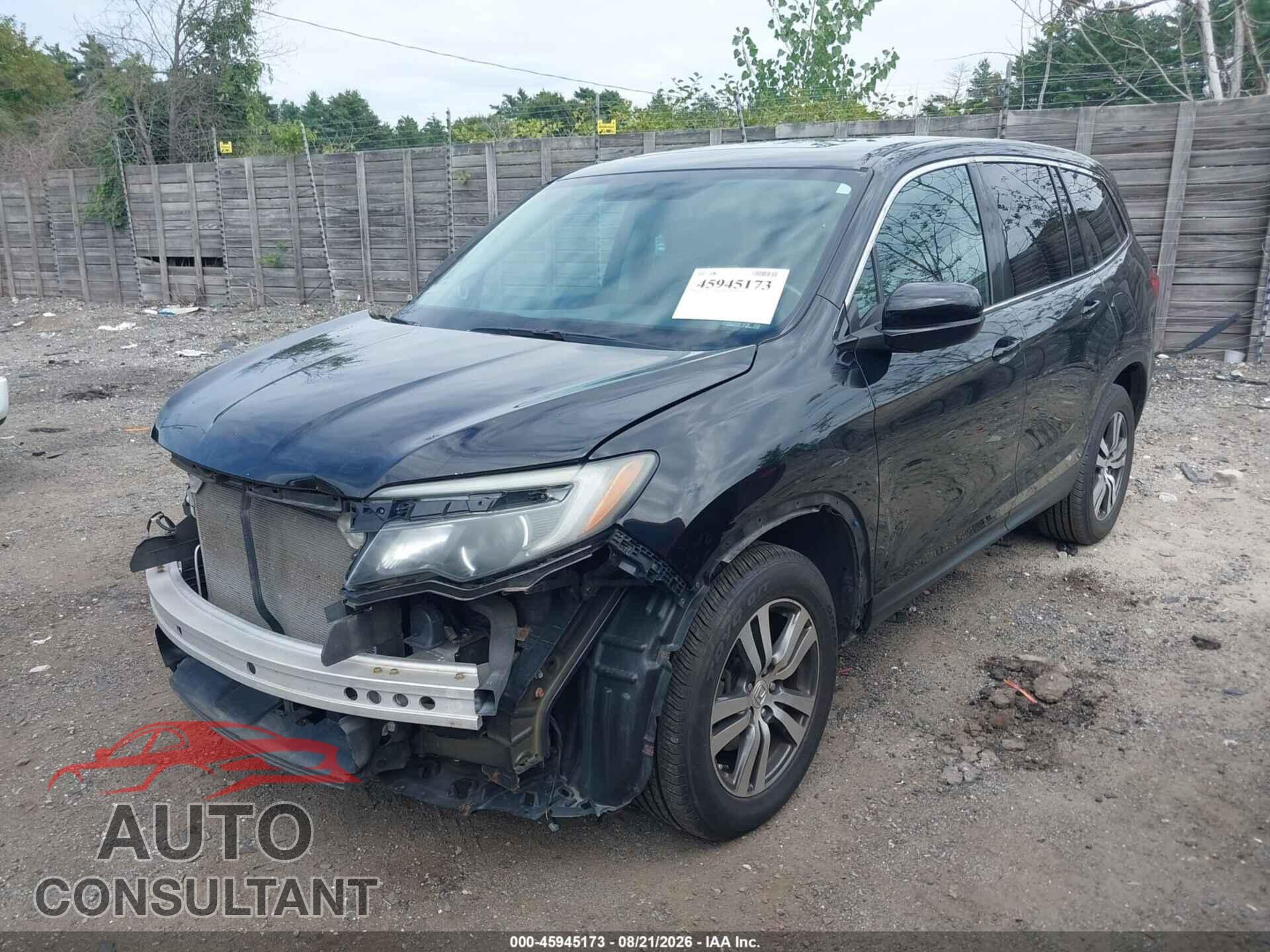 HONDA PILOT 2016 - 5FNYF6H51GB009449