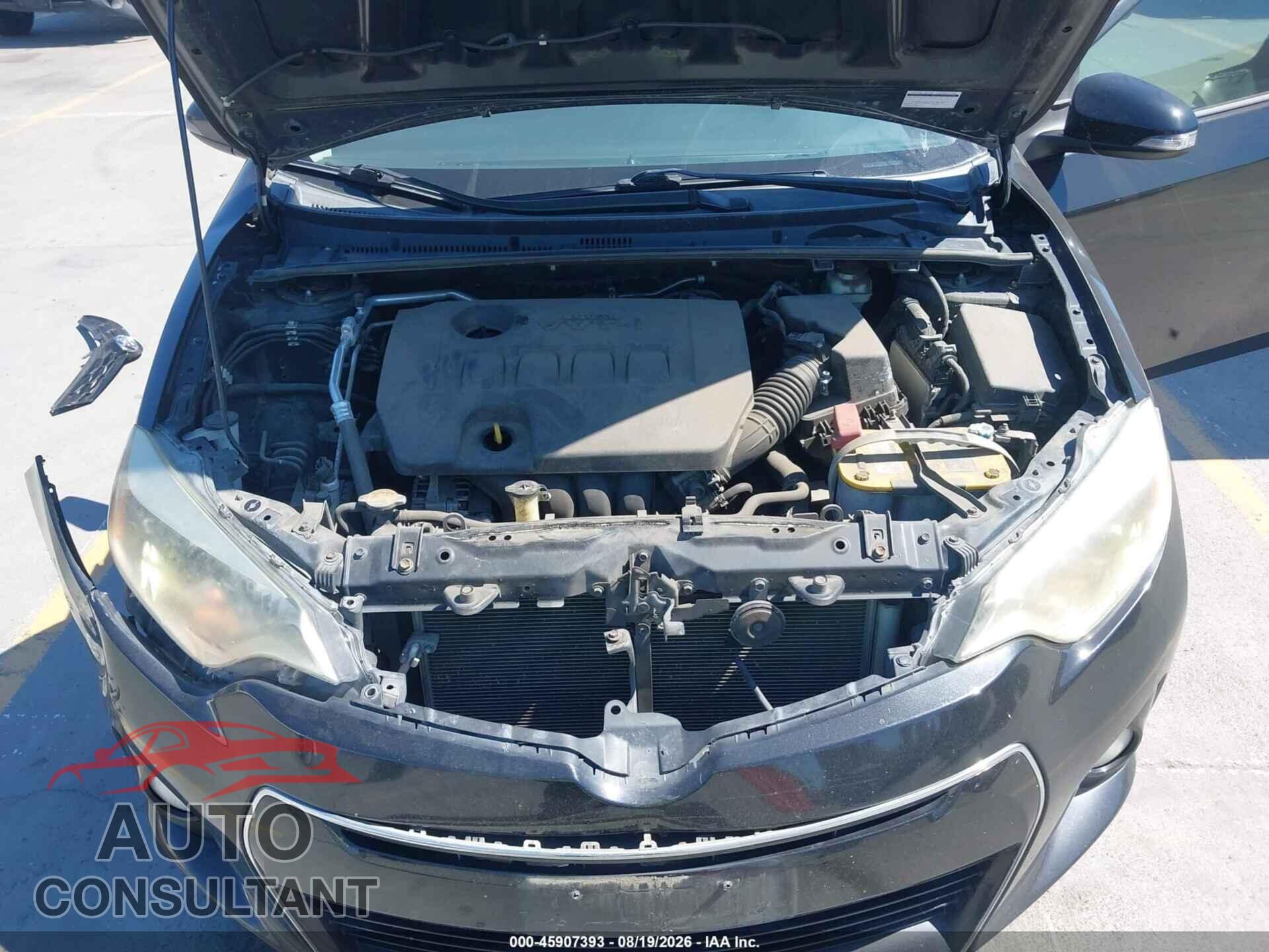 TOYOTA COROLLA 2015 - 5YFBURHE1FP235698