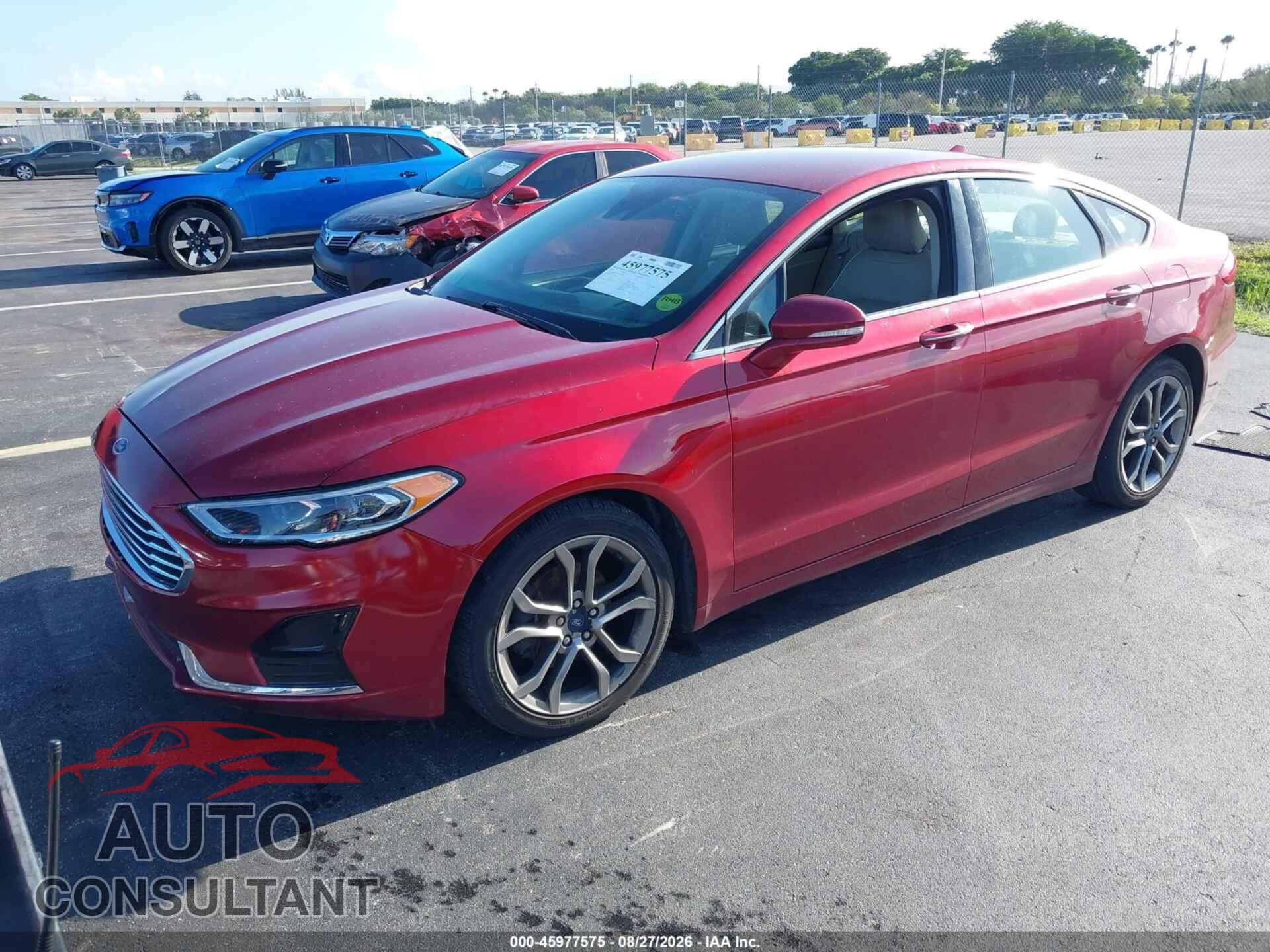 FORD FUSION 2019 - 3FA6P0CD4KR224708