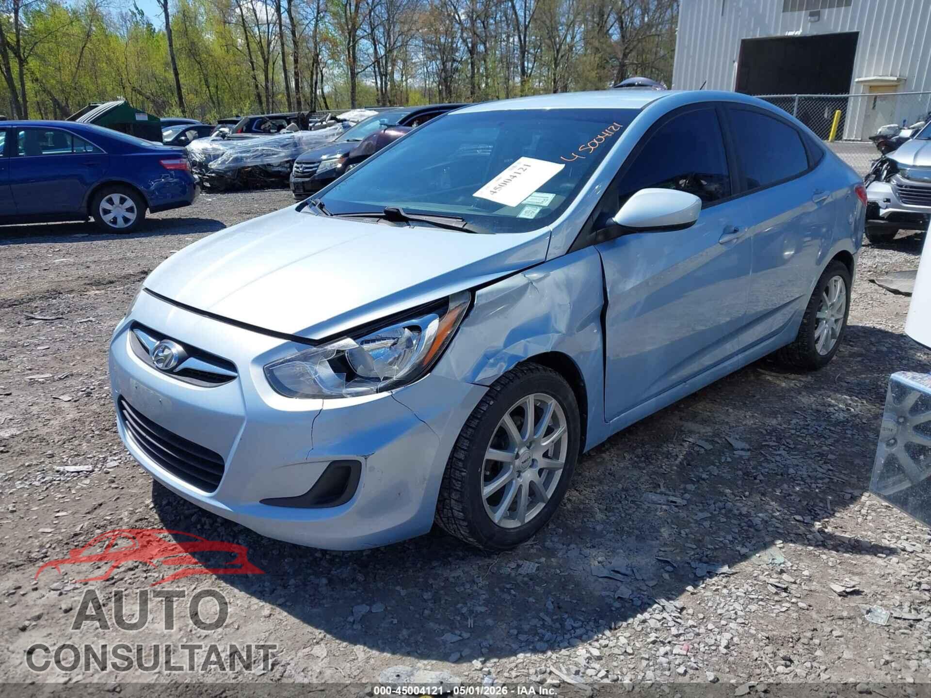 HYUNDAI ACCENT 2013 - KMHCT4AE4DU489566