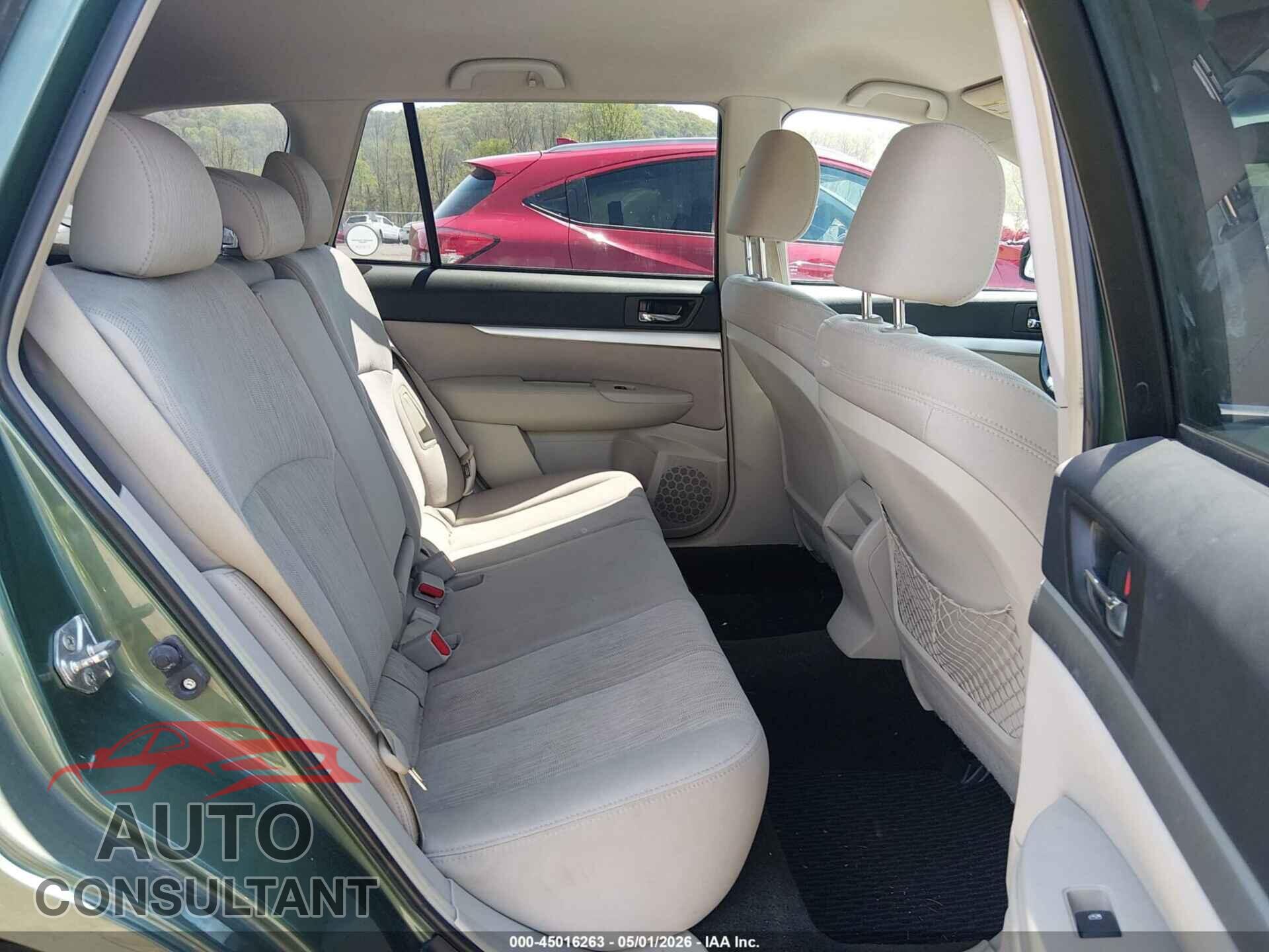 SUBARU OUTBACK 2013 - 4S4BRBCC5D3278263