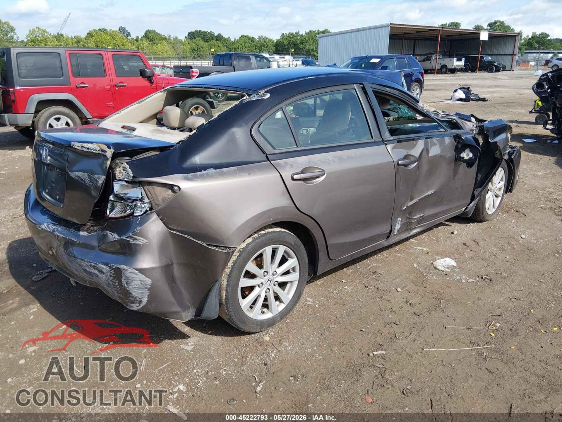 HONDA CIVIC 2012 - 2HGFB2F97CH518436