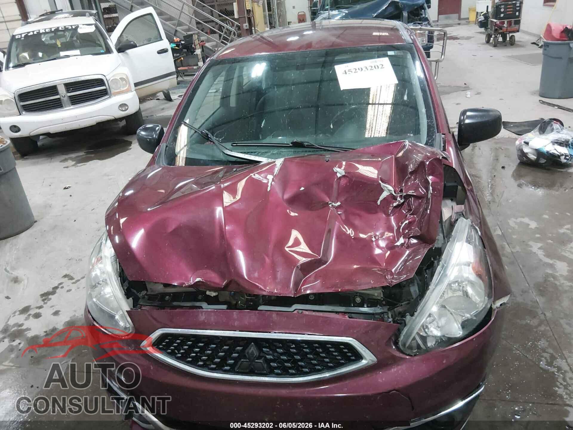 MITSUBISHI MIRAGE 2019 - ML32A5HJ1KH010205