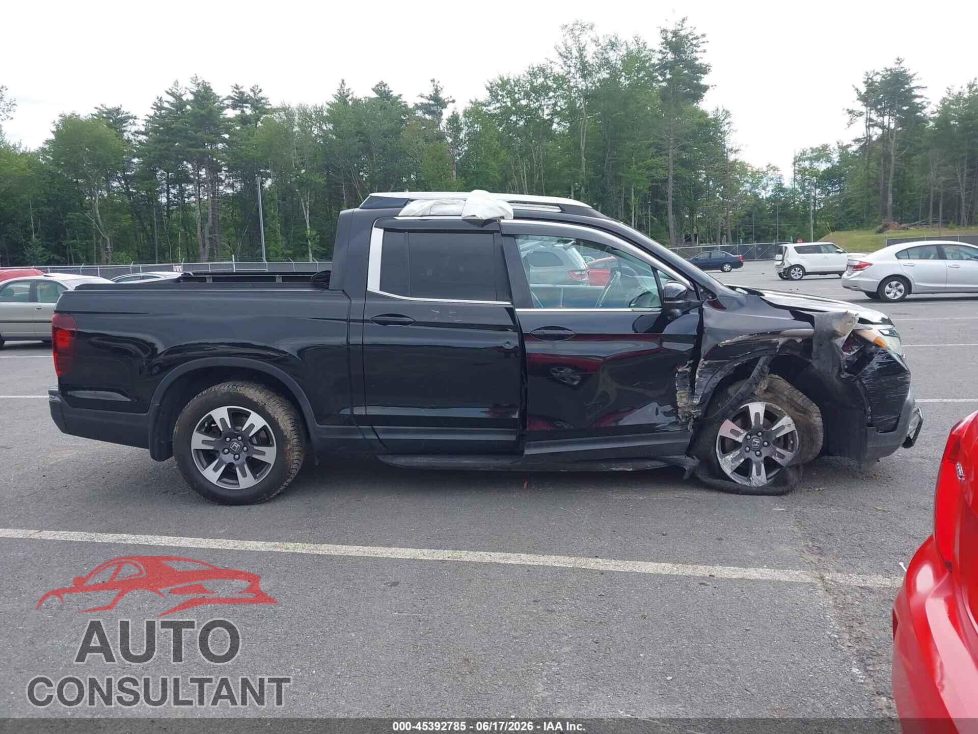 HONDA RIDGELINE 2017 - 5FPYK3F64HB003398