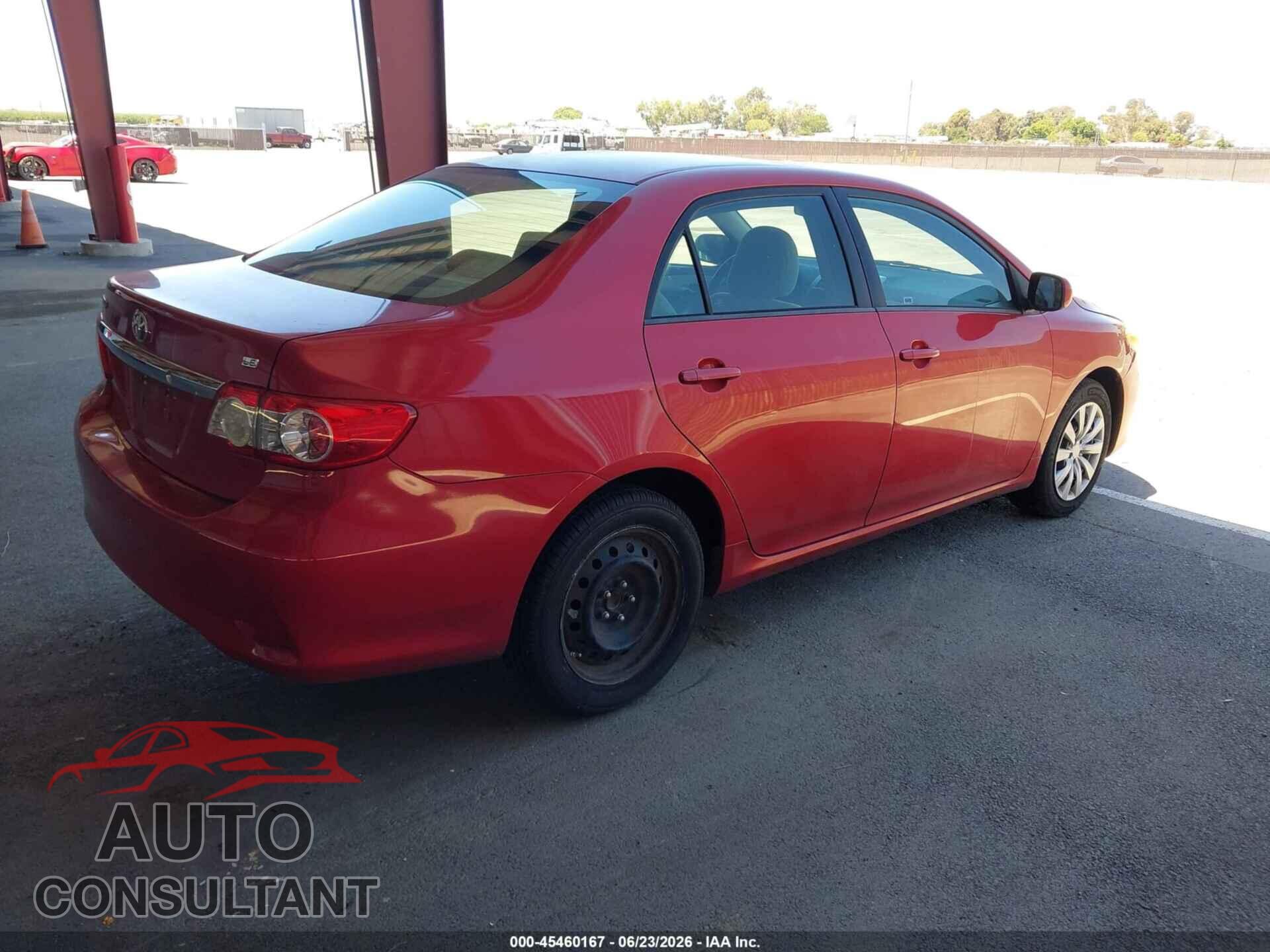 TOYOTA COROLLA 2012 - 5YFBU4EE6CP070752