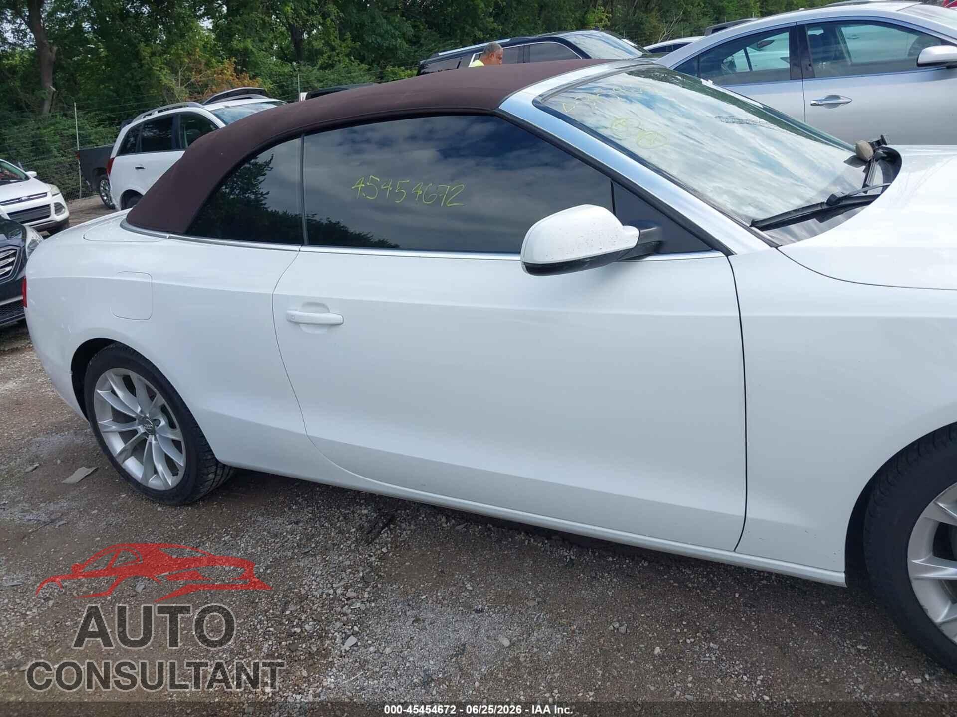 AUDI A5 2013 - WAULFAFH2DN005902