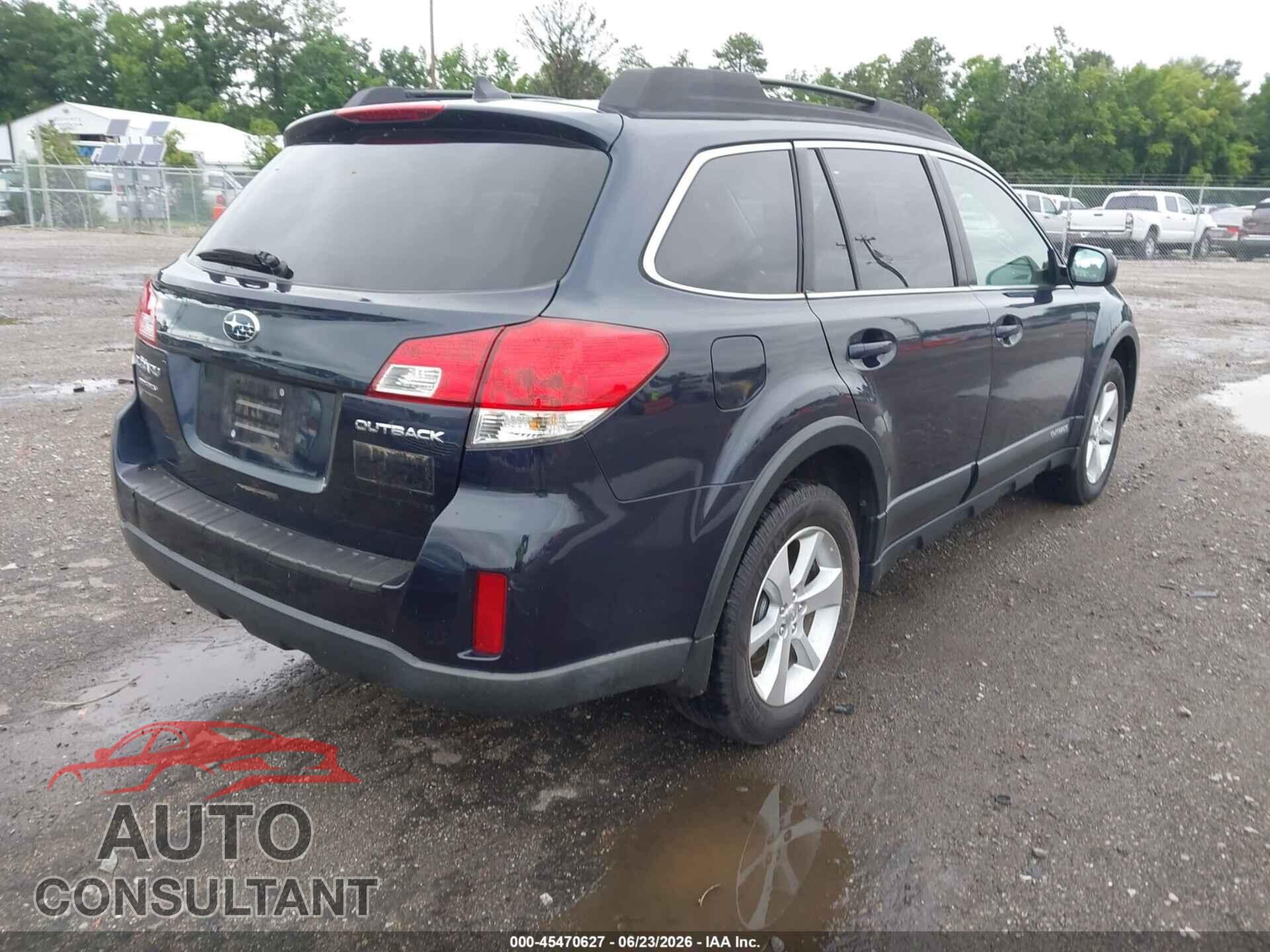 SUBARU OUTBACK 2013 - 4S4BRCLCXD3264137