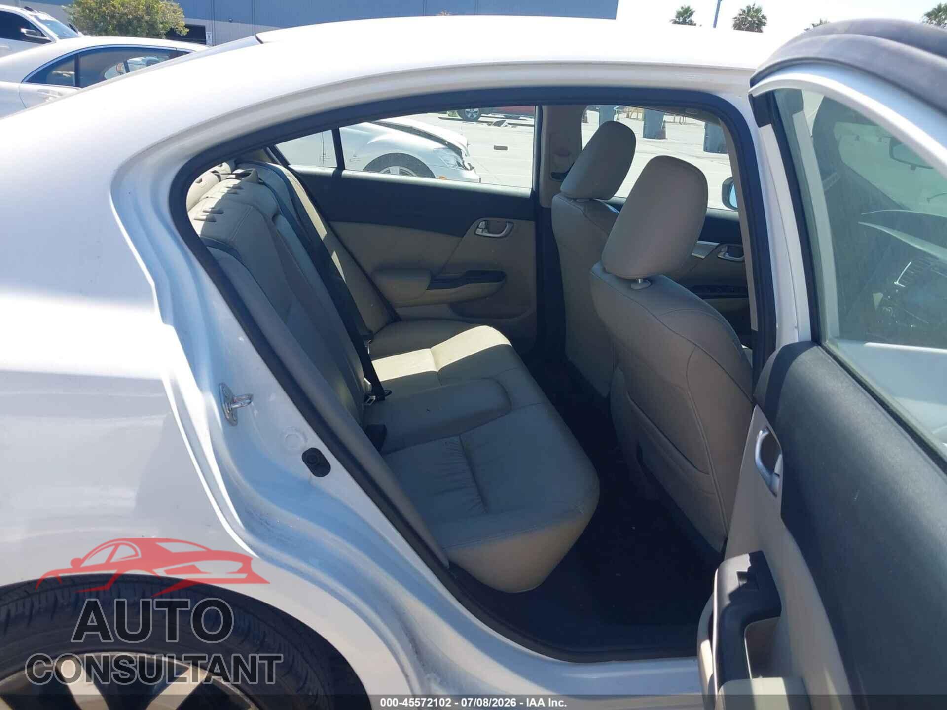 HONDA CIVIC 2015 - 19XFB2F99FE234692