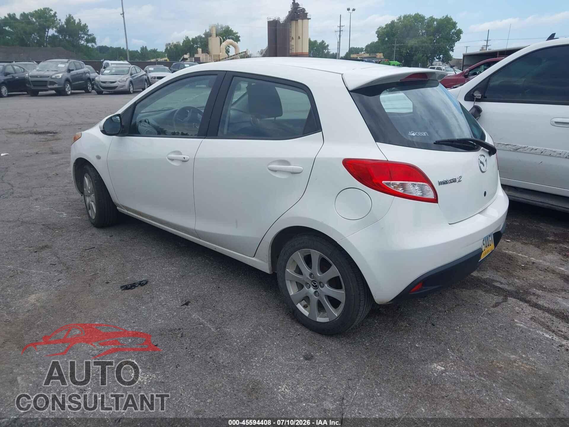 MAZDA MAZDA2 2013 - JM1DE1LY5D0161427
