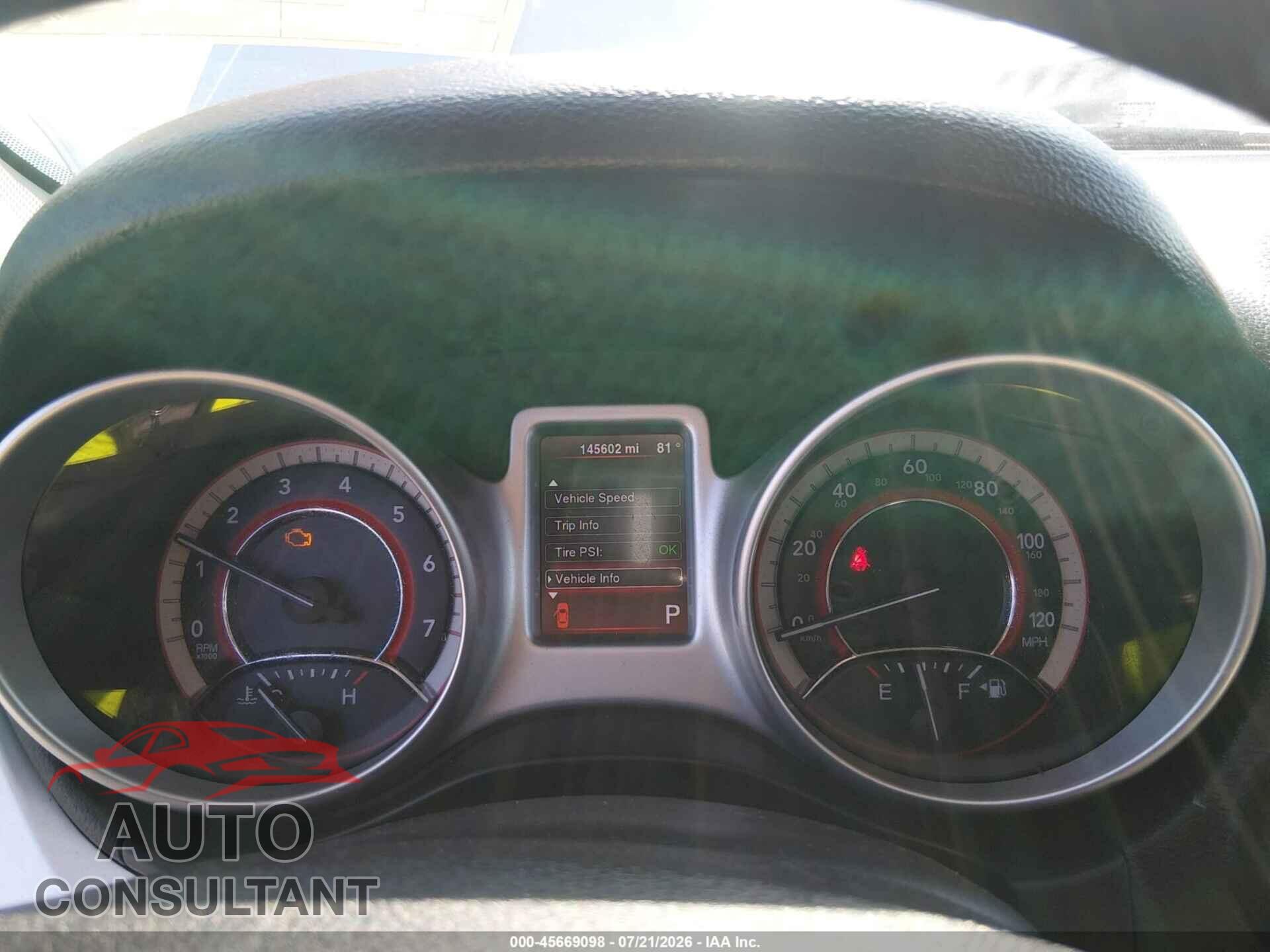 DODGE JOURNEY 2014 - 3C4PDDBG4ET108474