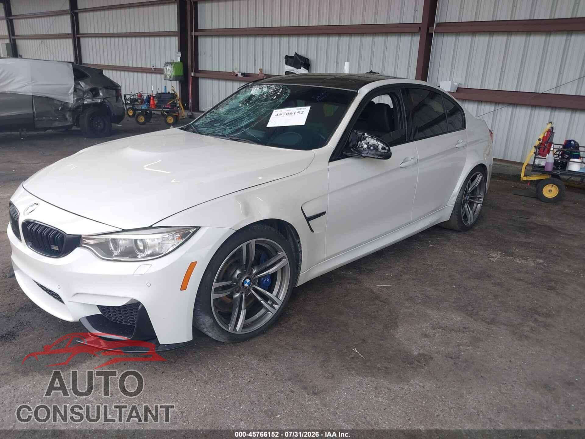 BMW M3 2016 - WBS8M9C53G5D31540