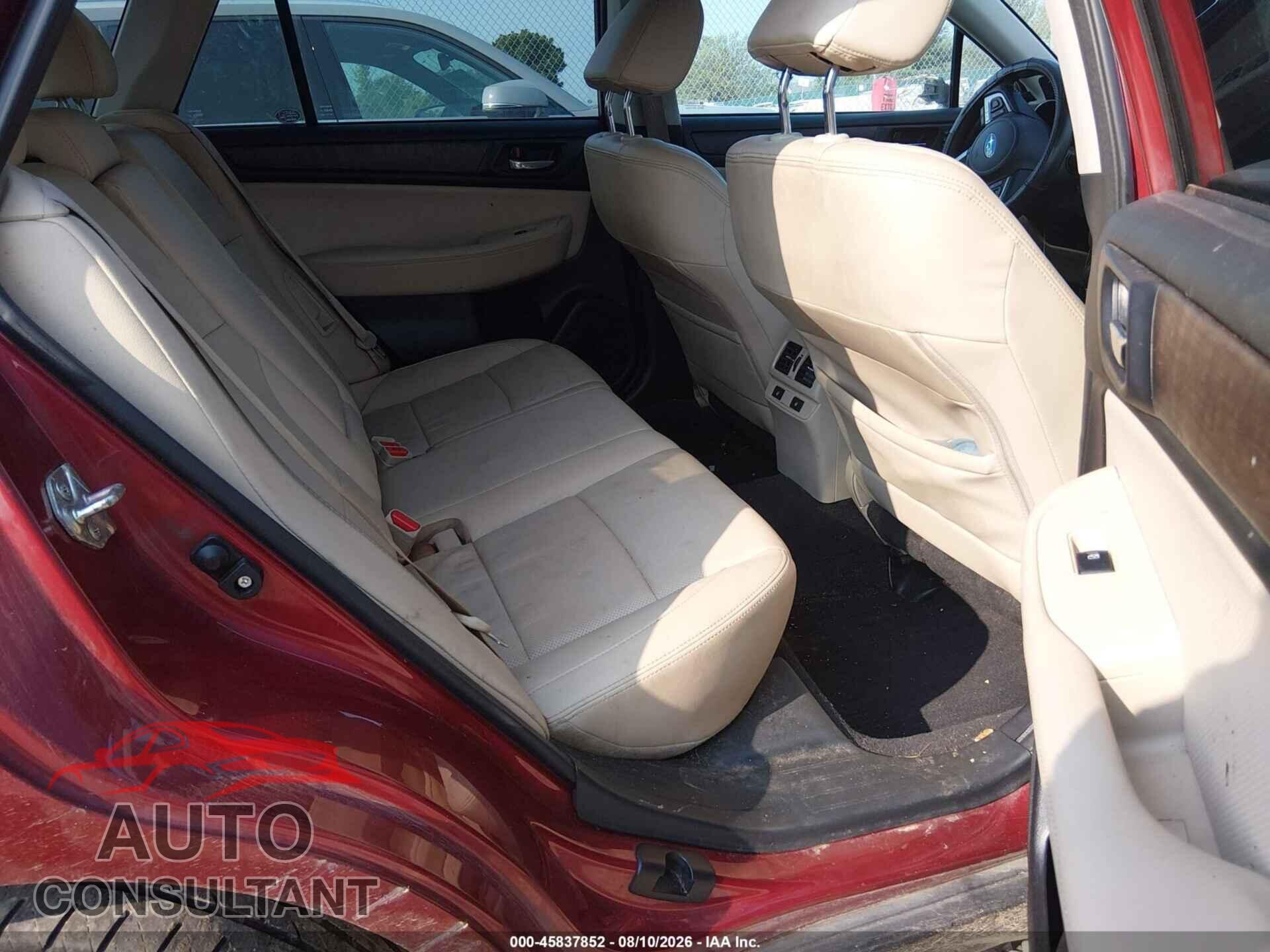 SUBARU OUTBACK 2017 - 4S4BSANC4H3241710