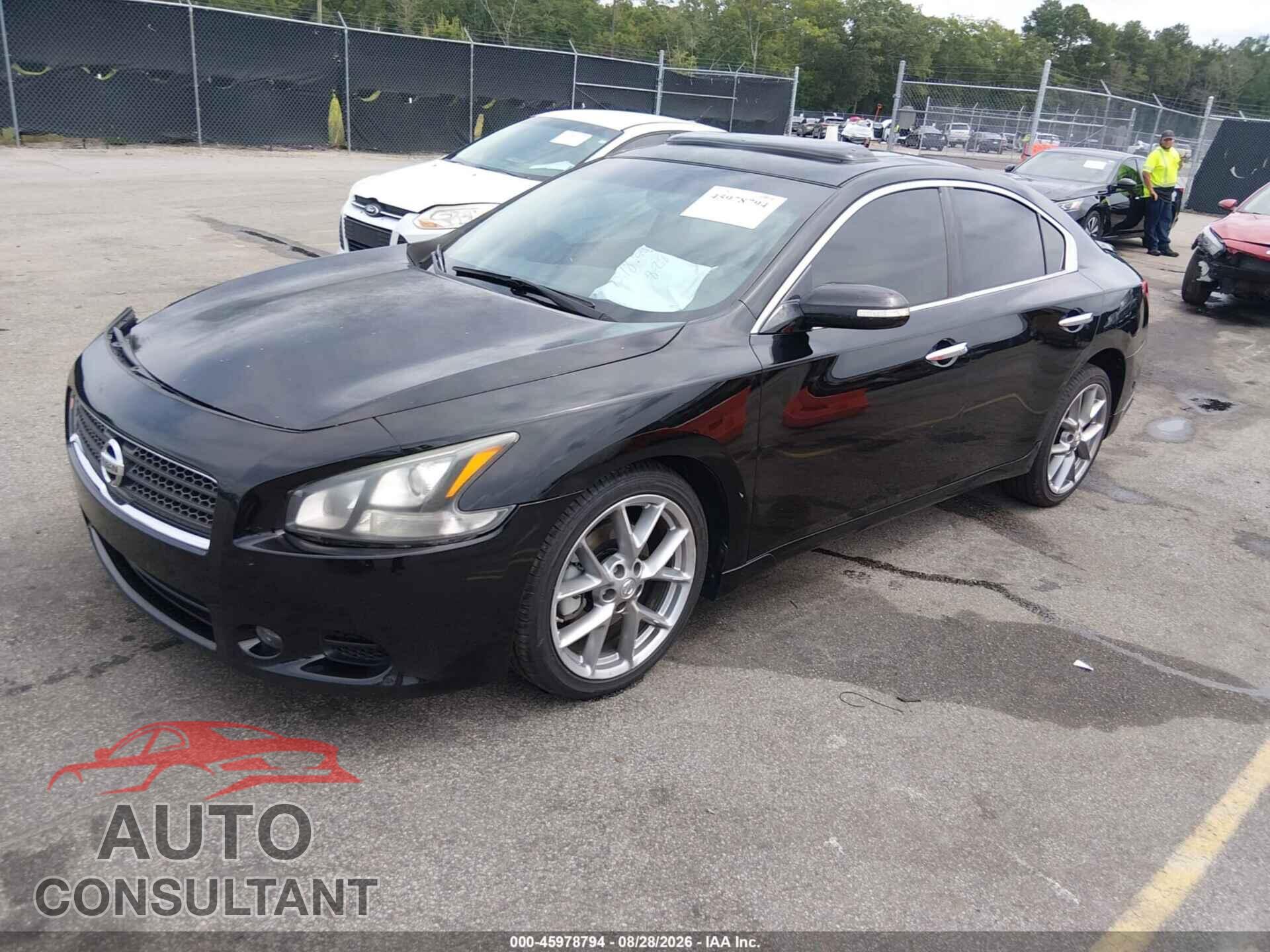 NISSAN MAXIMA 2011 - 1N4AA5AP1BC807838