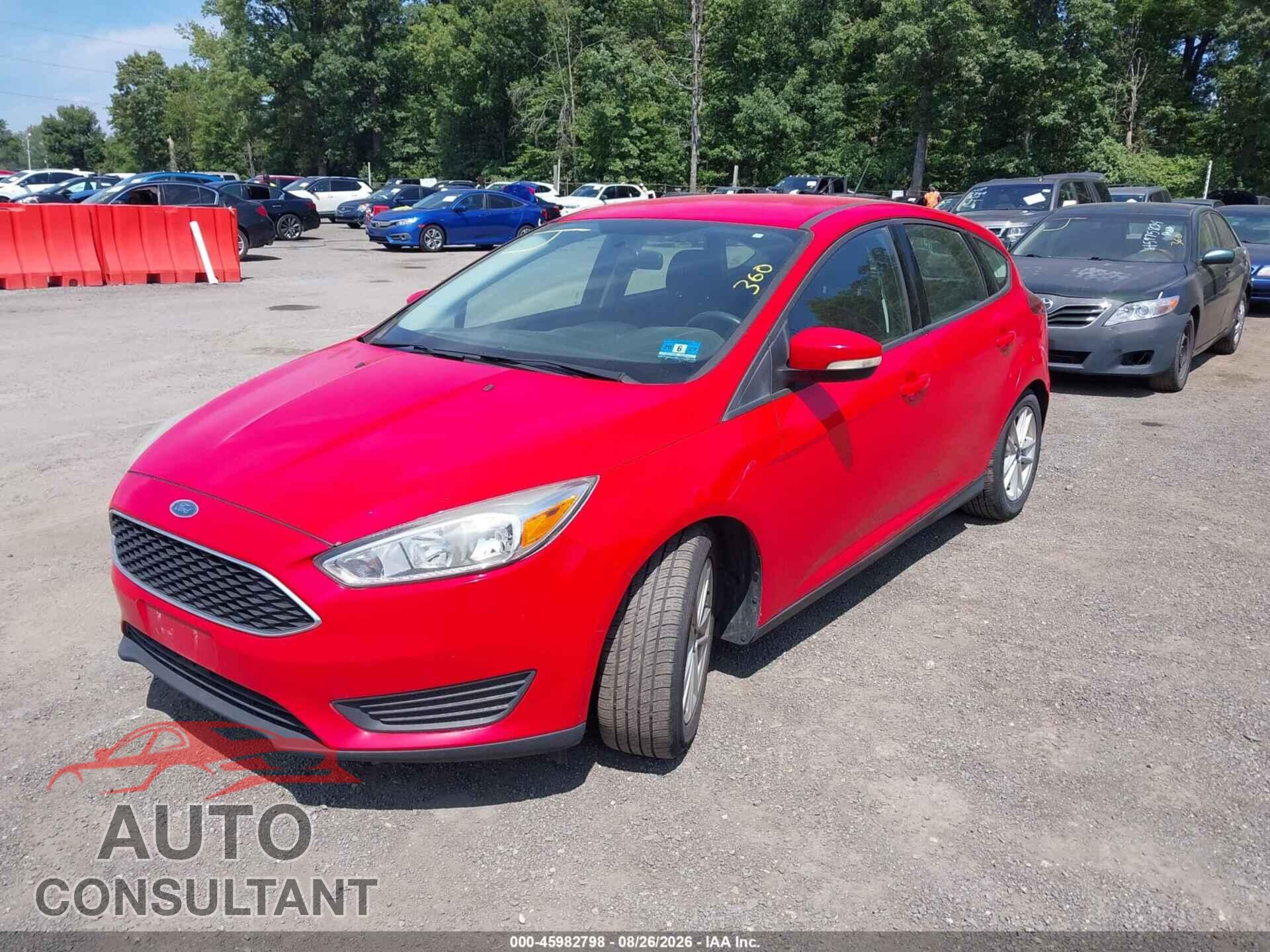 FORD FOCUS 2016 - 1FADP3K25GL377161