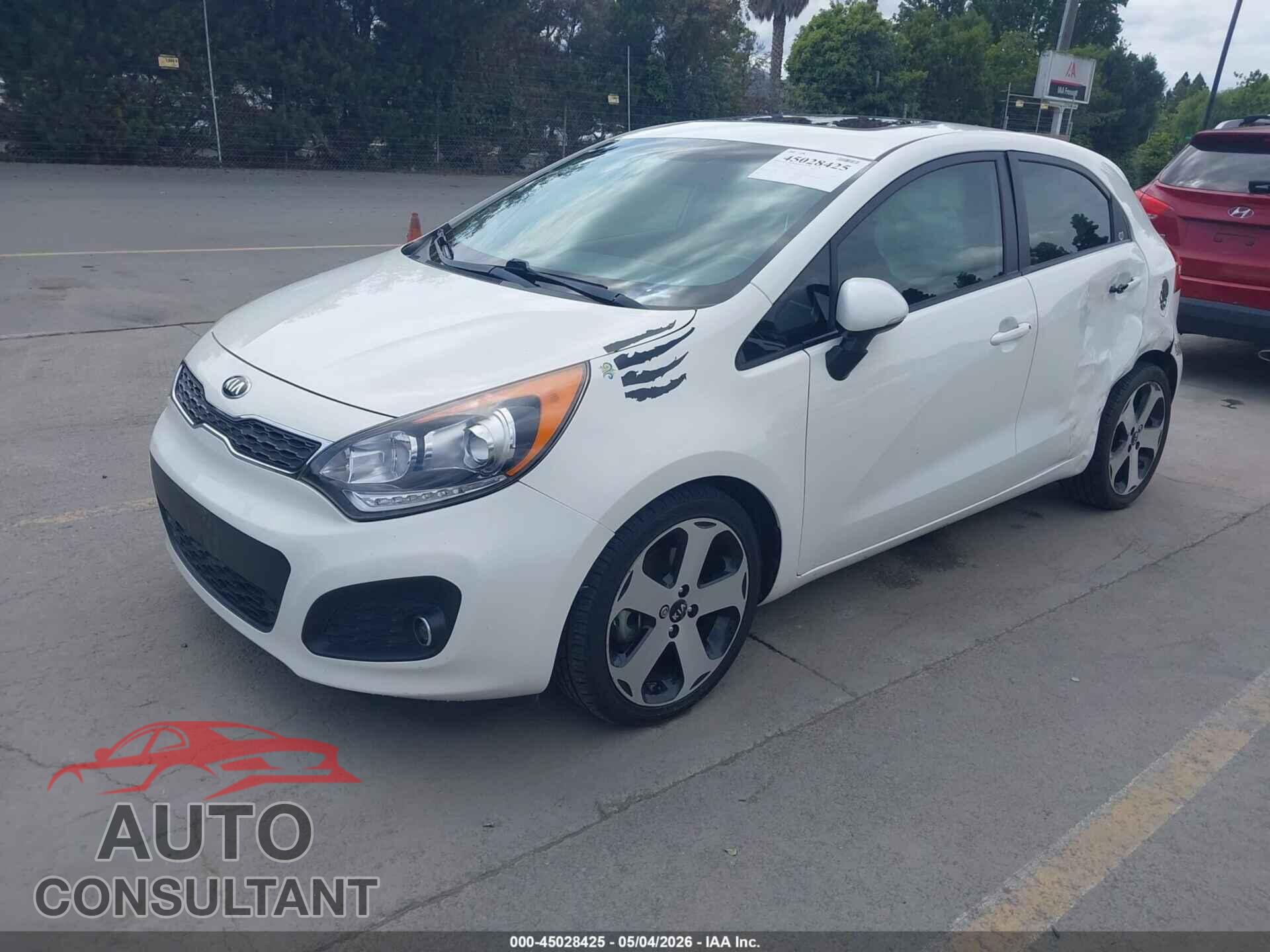 KIA RIO 2014 - KNADN5A37E6416461