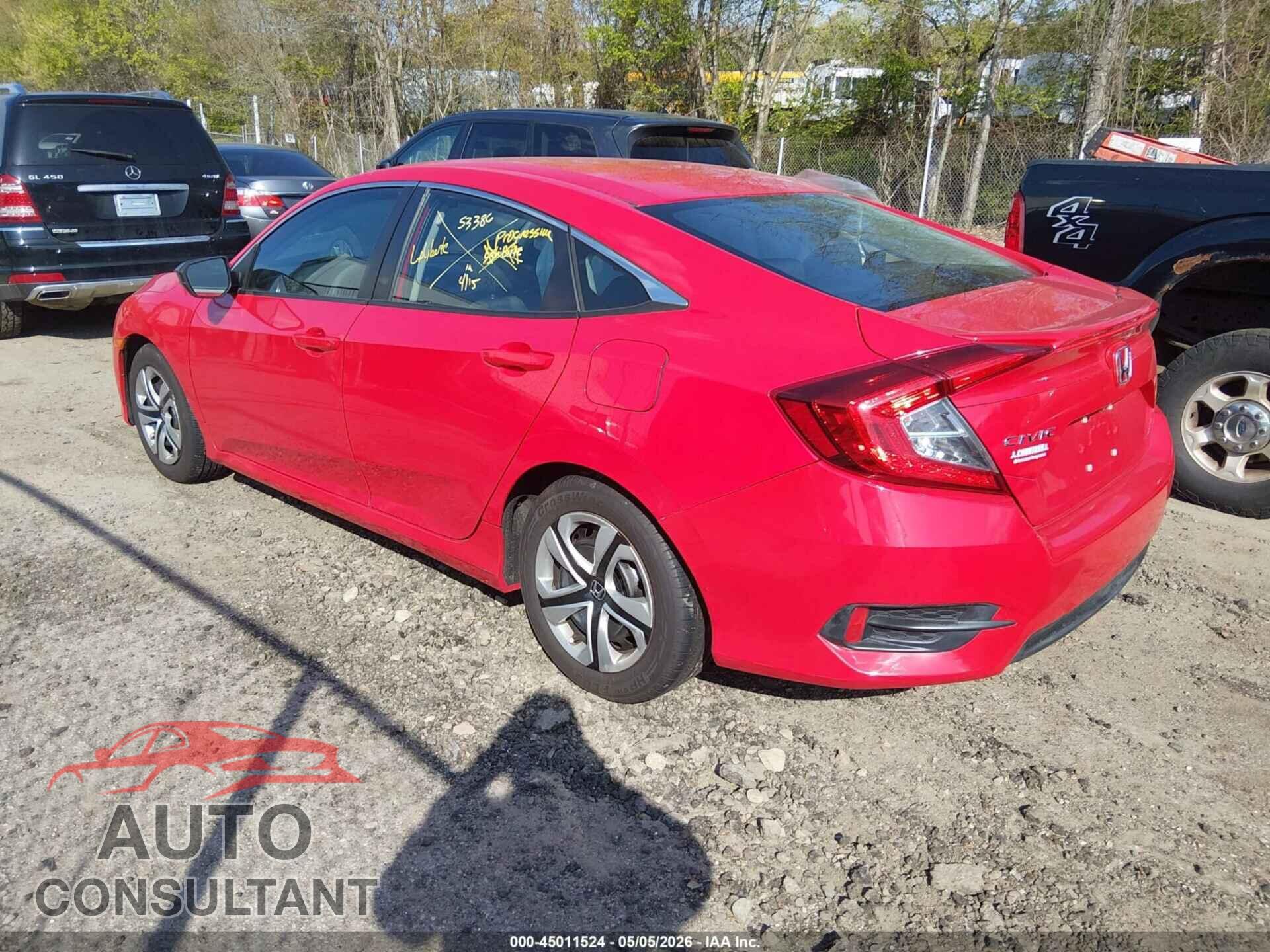HONDA CIVIC 2016 - 2HGFC2F53GH530700