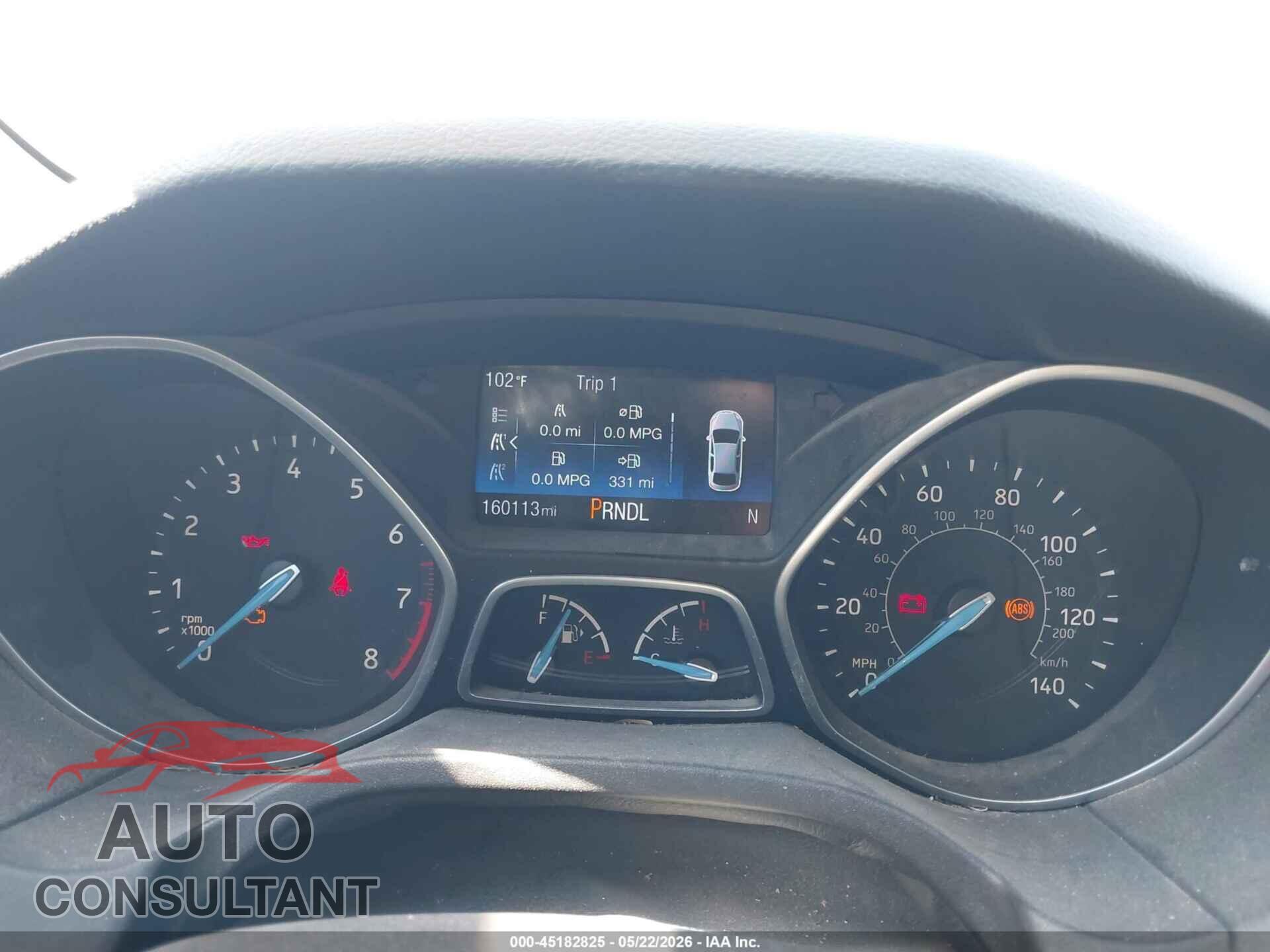 FORD FOCUS 2016 - 1FADP3K28GL230459