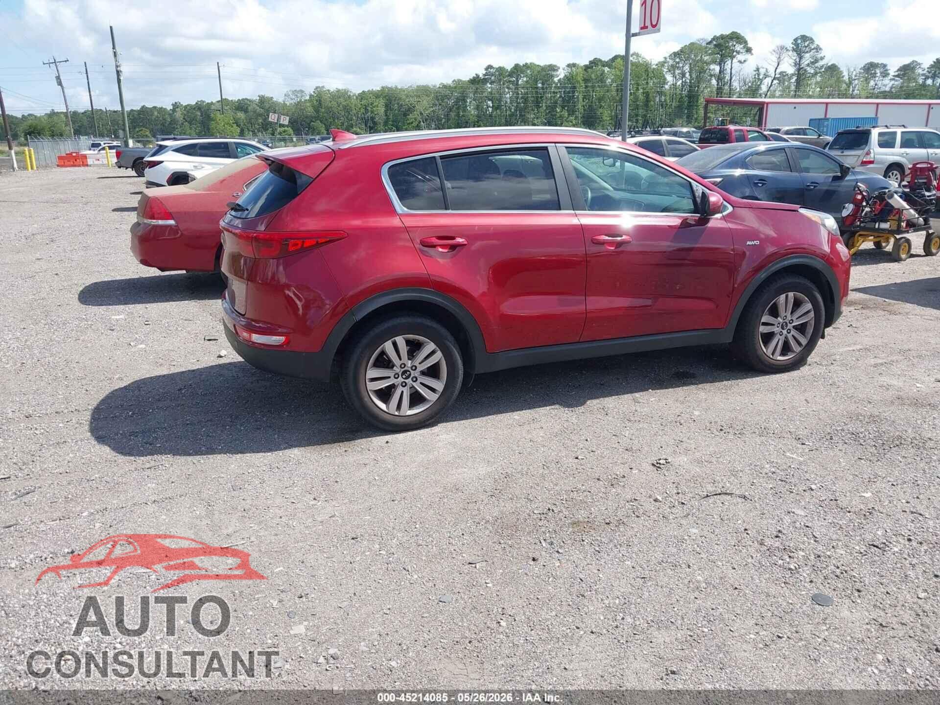 KIA SPORTAGE 2017 - KNDPMCAC3H7033431