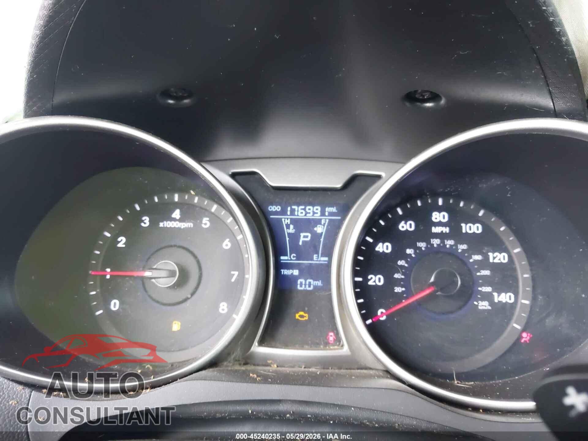 HYUNDAI VELOSTER 2012 - KMHTC6AD0CU079638