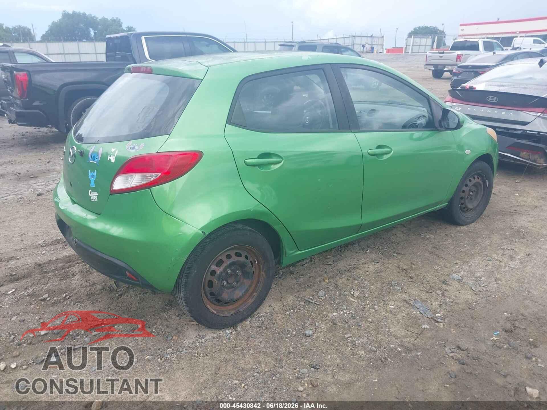 MAZDA MAZDA2 2011 - JM1DE1HY3B0103192