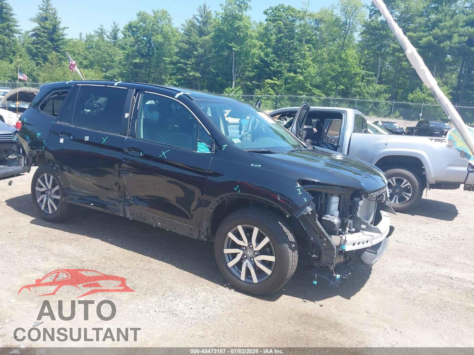 HONDA PILOT 2020 - 5FNYF6H56LB044577