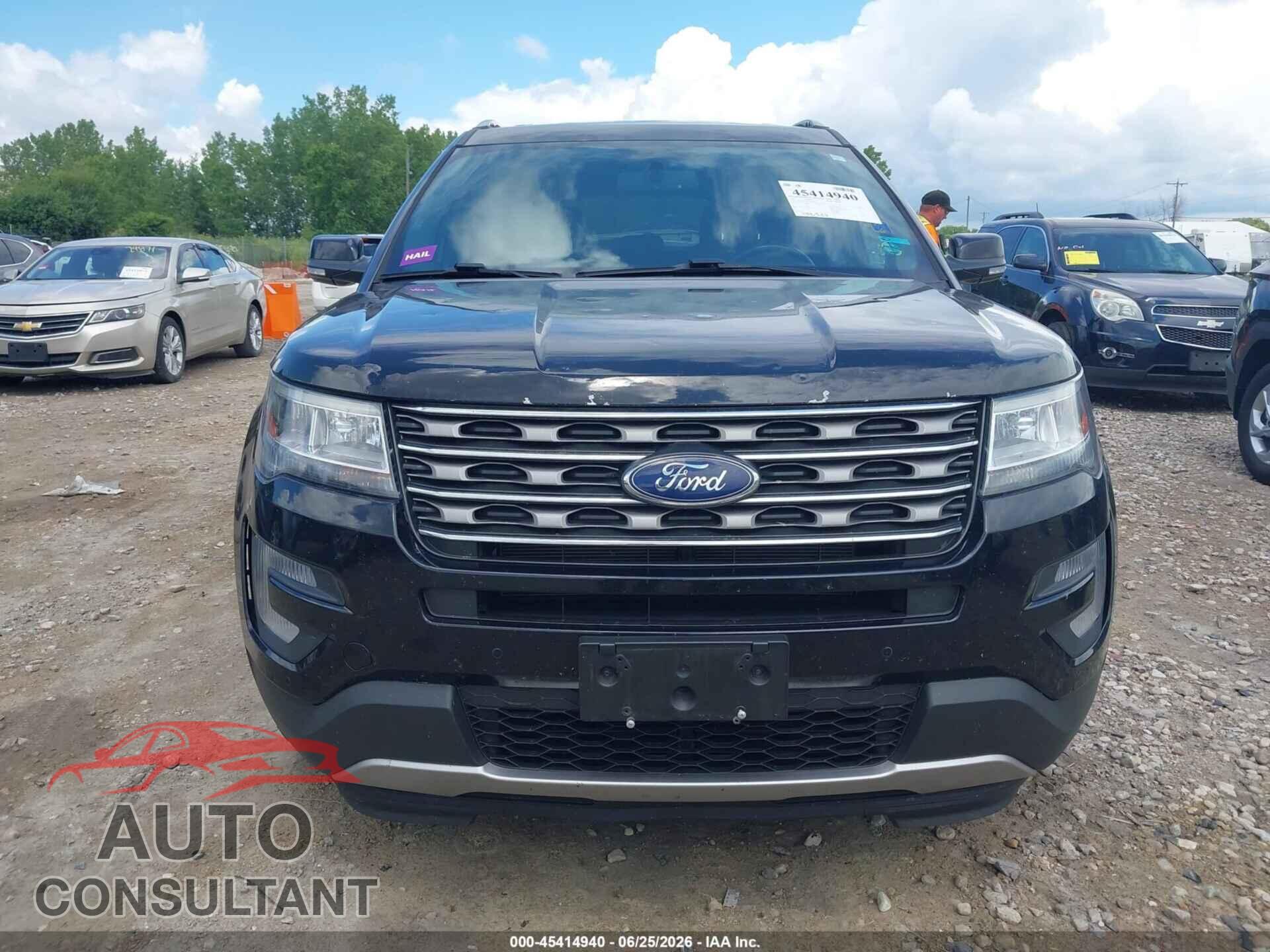 FORD EXPLORER 2017 - 1FM5K8D89HGD83966