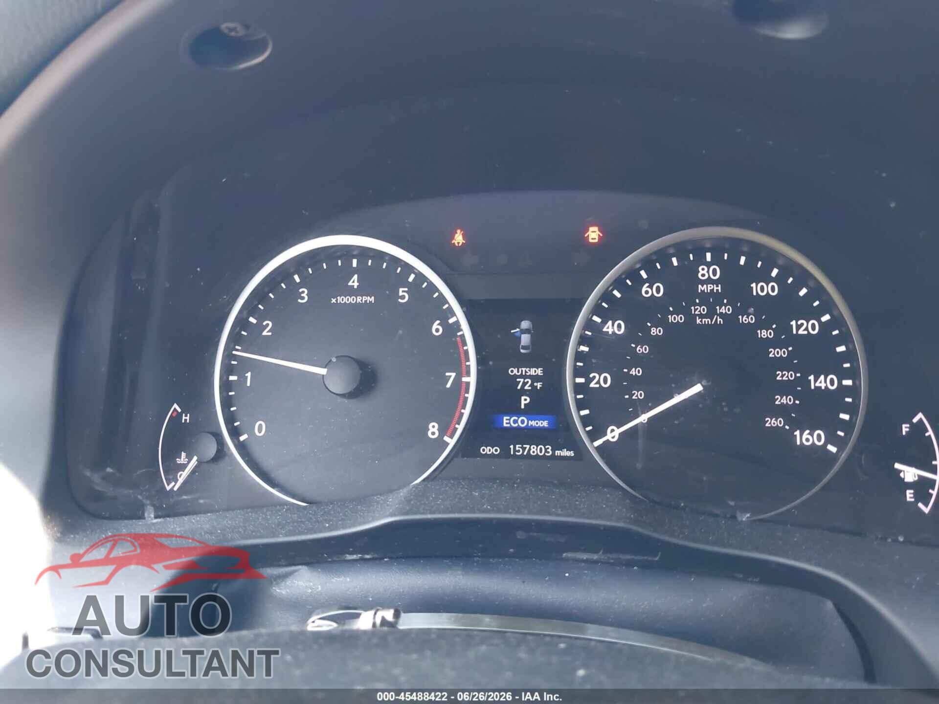 LEXUS ES 350 2015 - JTHBK1GG5F2208205
