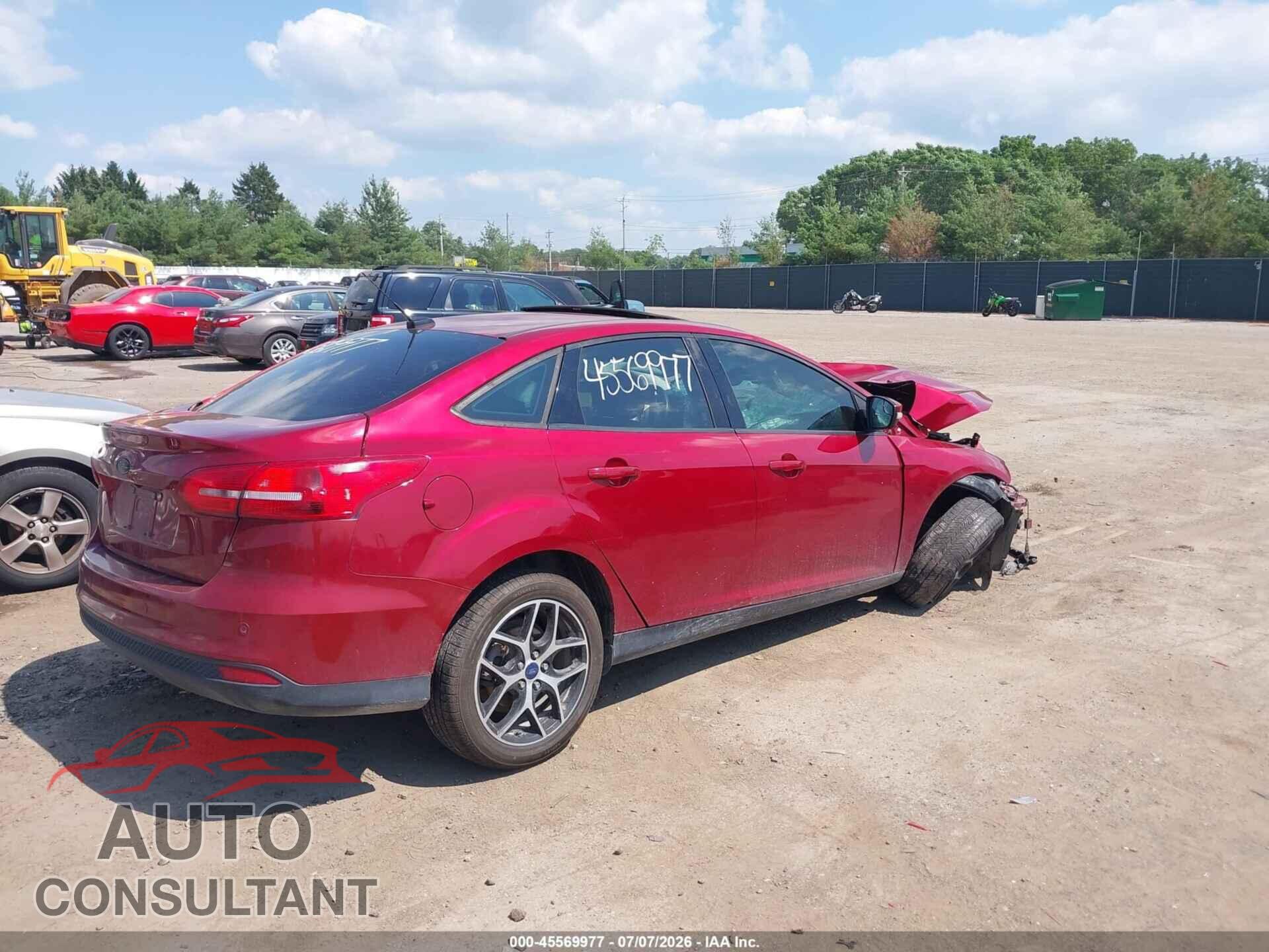 FORD FOCUS 2017 - 1FADP3H22HL341016
