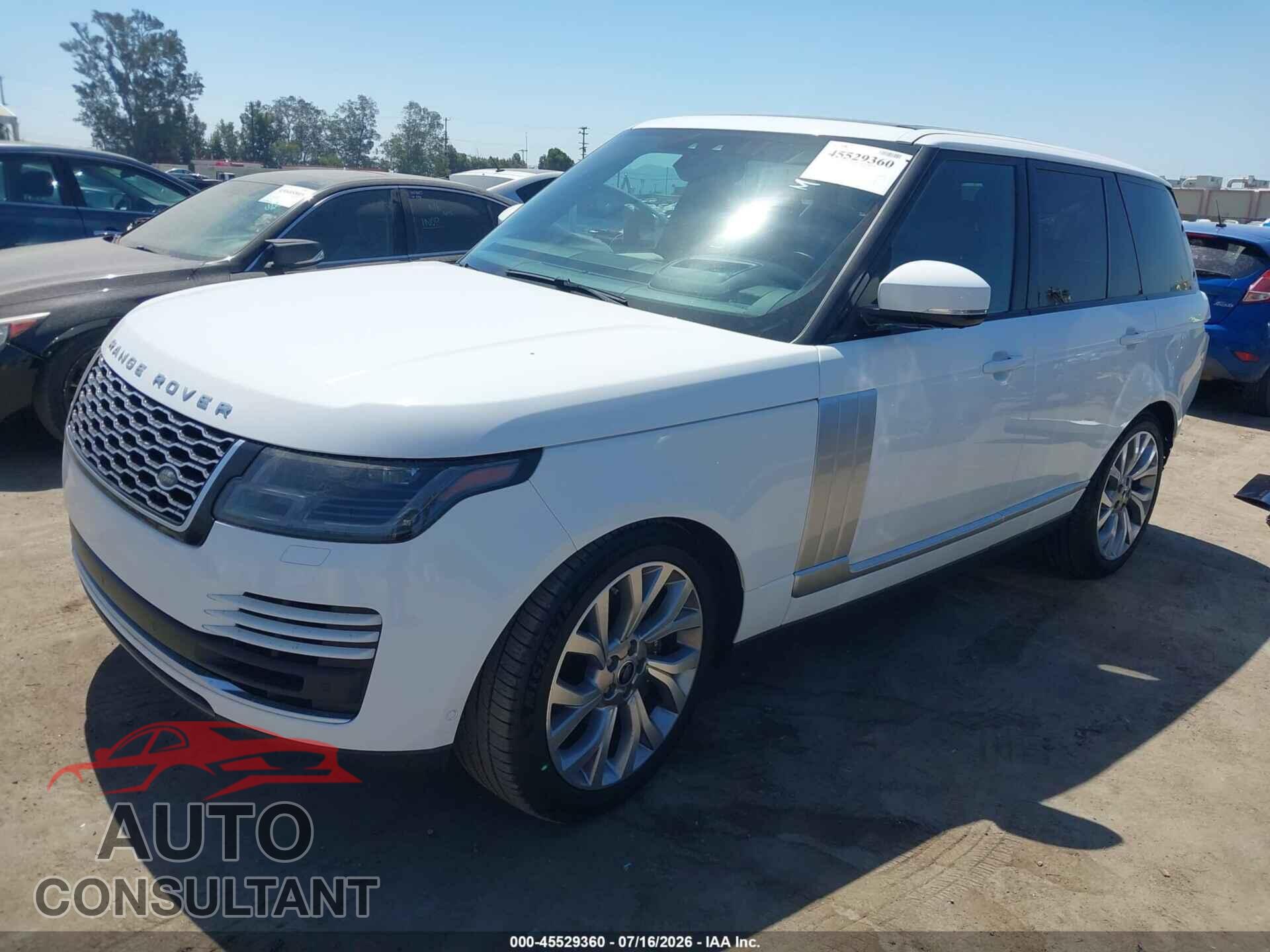 LAND ROVER RANGE ROVER 2018 - SALGS2RE6JA383739