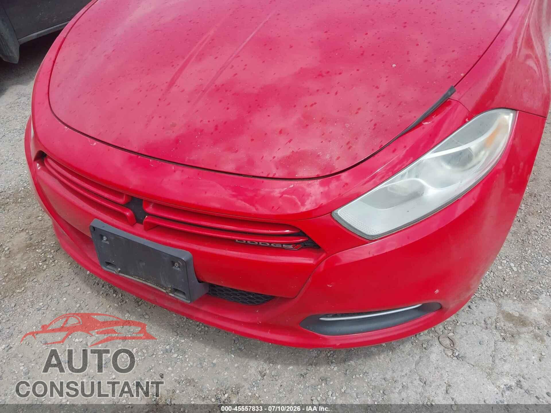 DODGE DART 2016 - 1C3CDFFA6GD816206