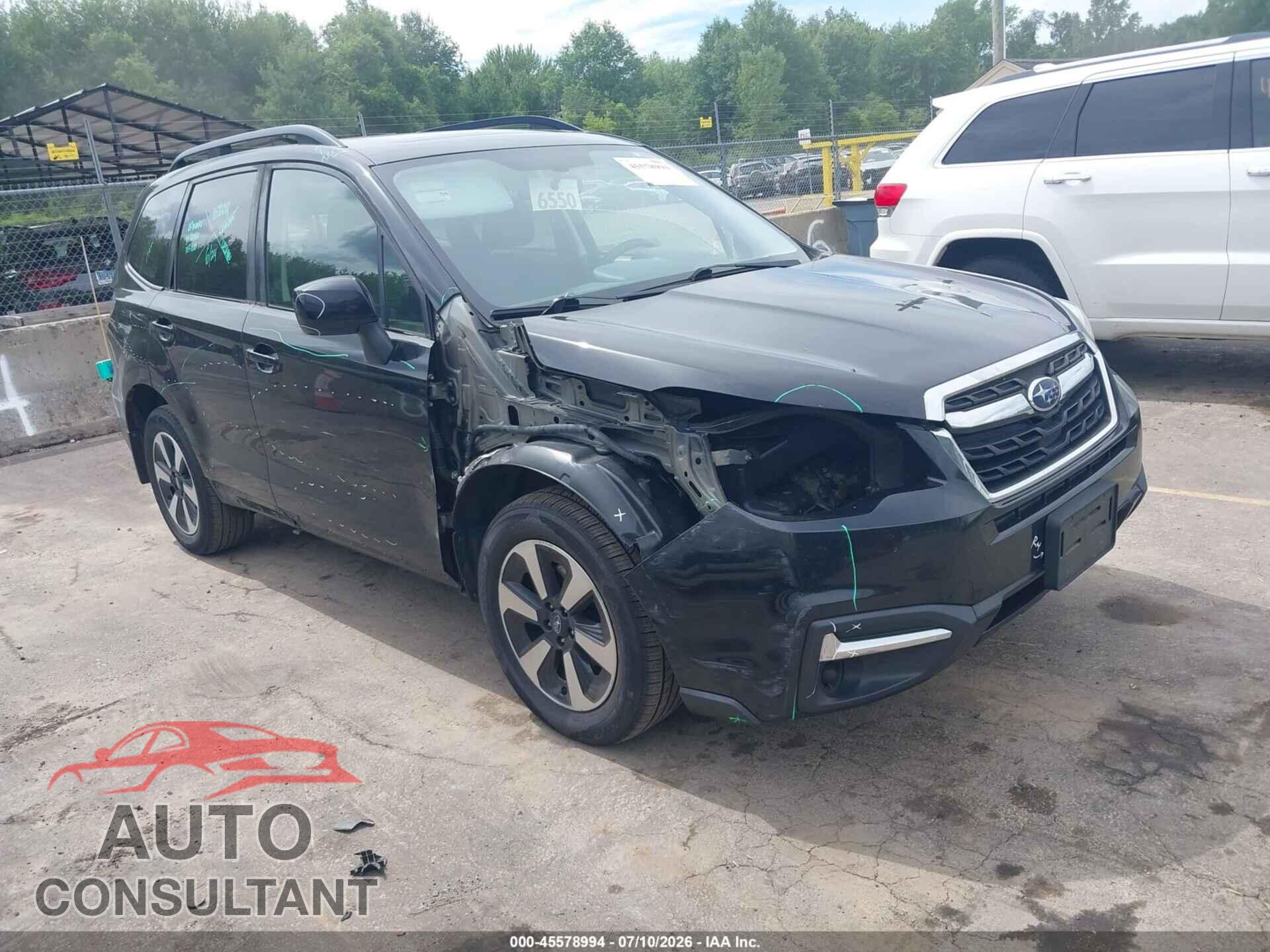 SUBARU FORESTER 2017 - JF2SJAEC7HH413580