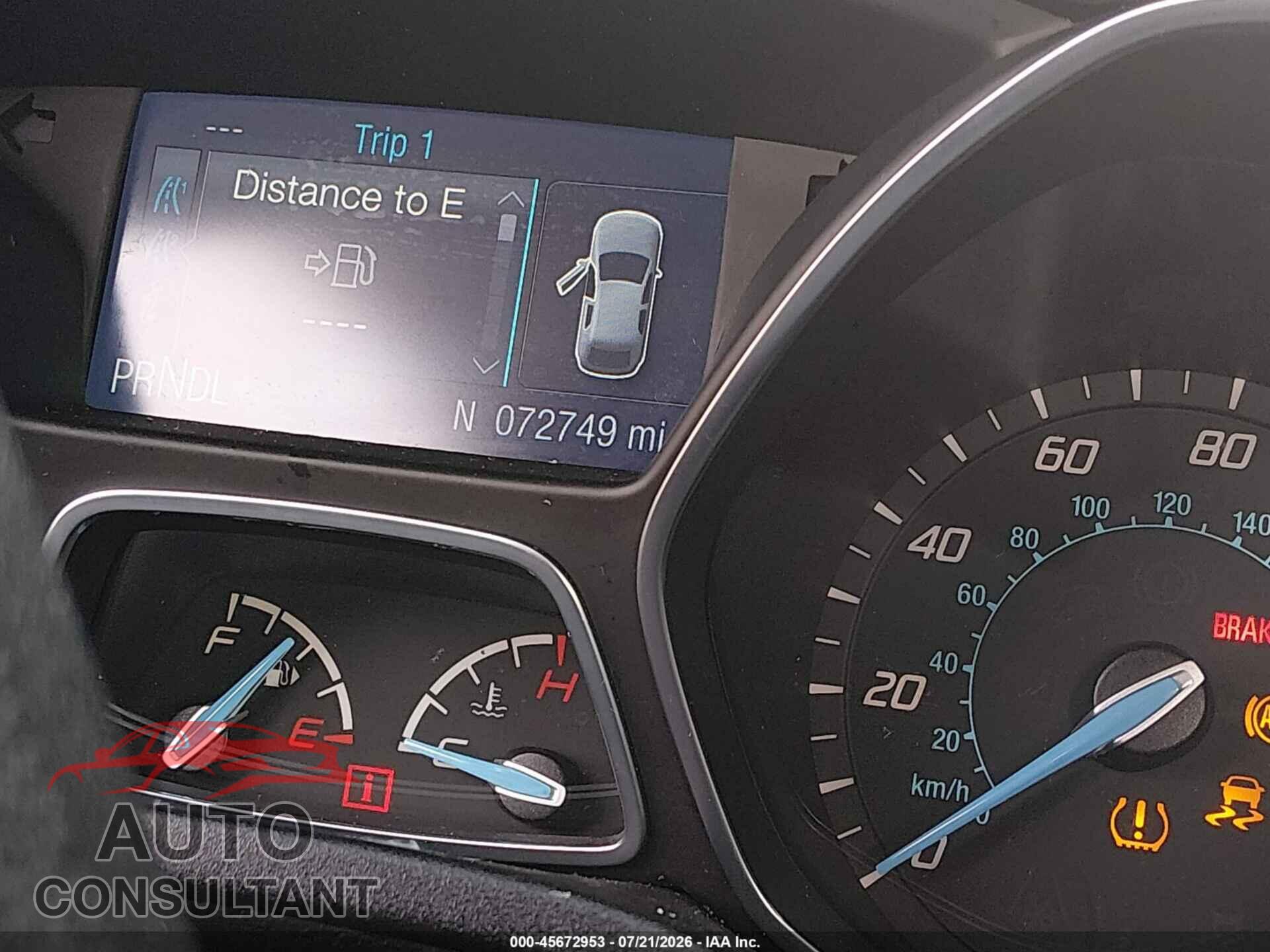 FORD FOCUS 2014 - 1FADP3F21EL393574