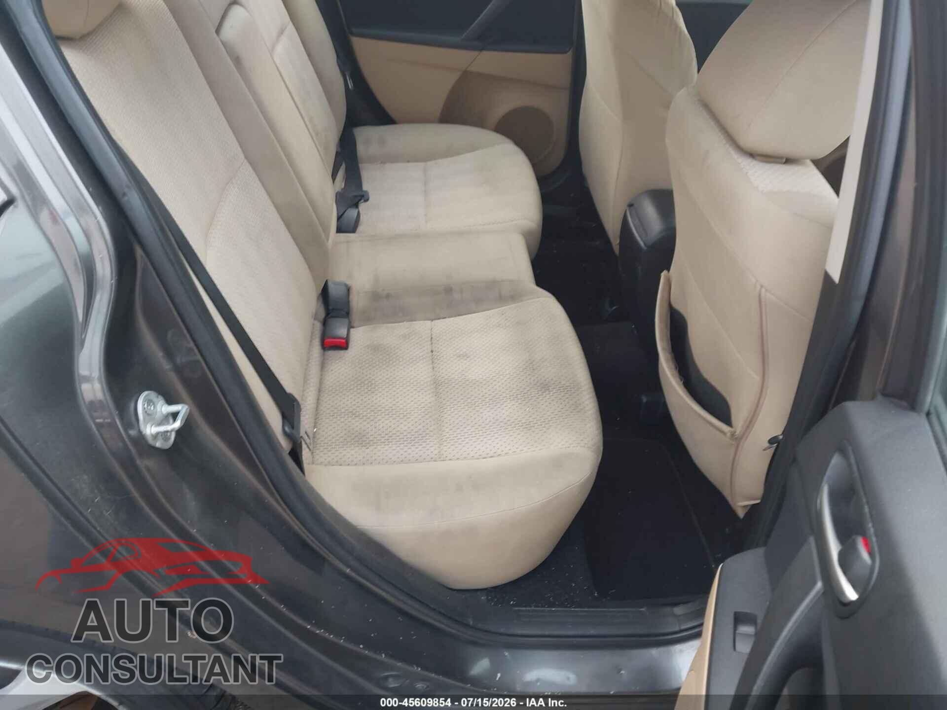 MAZDA MAZDA3 2010 - JM1BL1SF0A1129035
