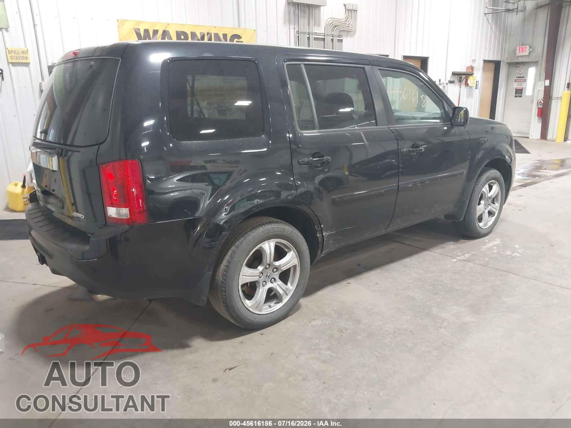 HONDA PILOT 2014 - 5FNYF4H52EB037889