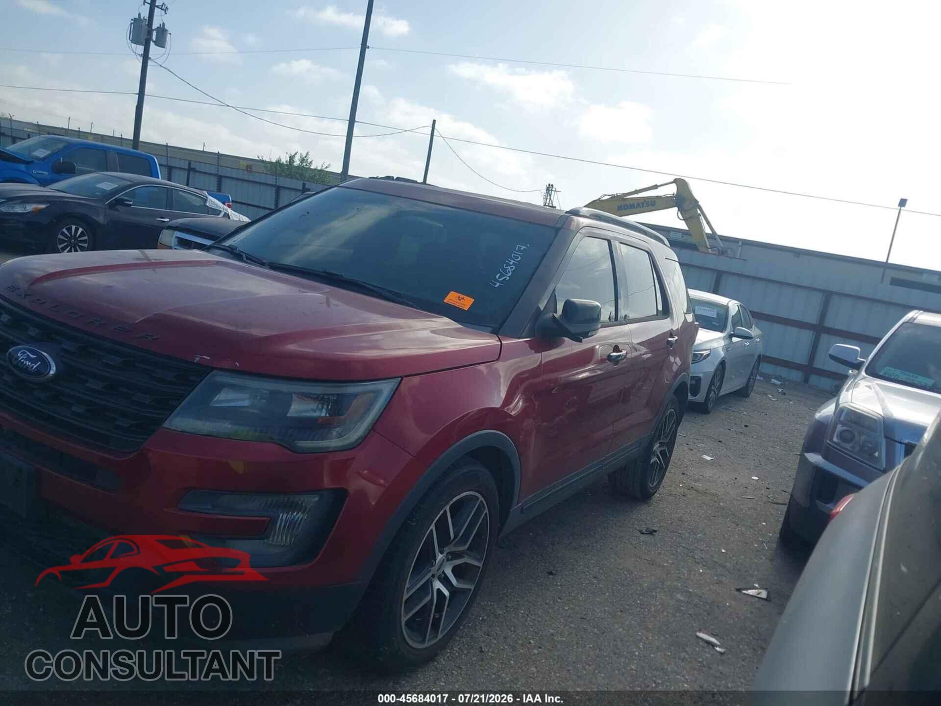 FORD EXPLORER 2016 - 1FM5K8GT5GGC58011